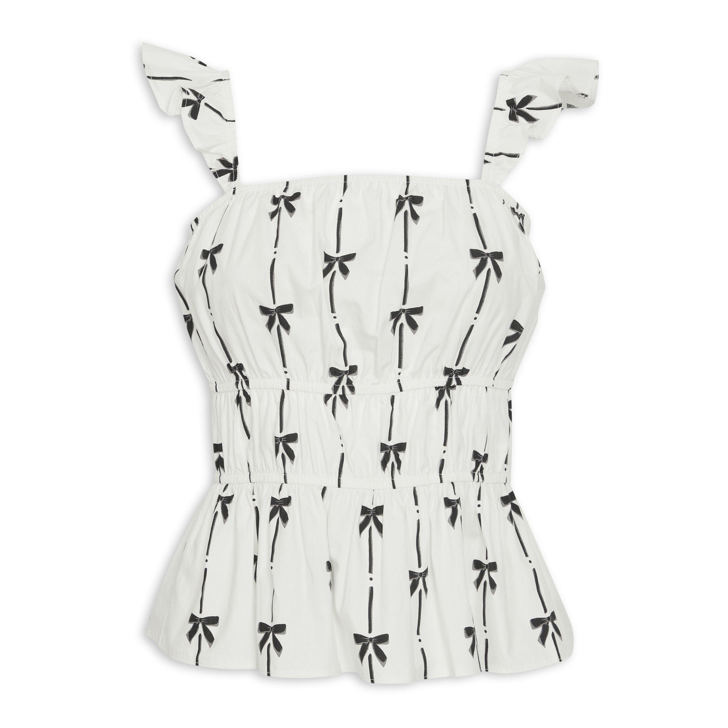 Printed Top - B&W