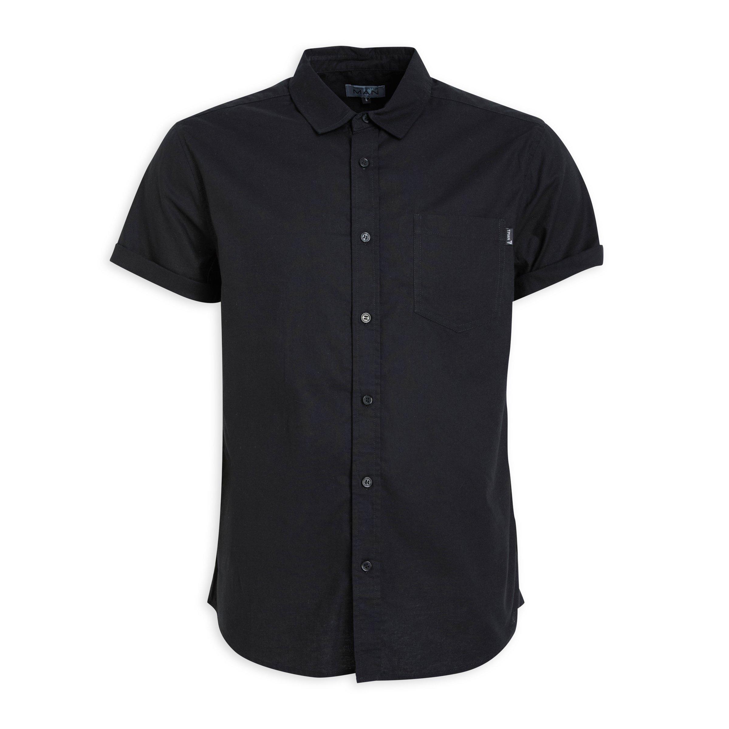 Black Regular Fit Shirt (3185279) 