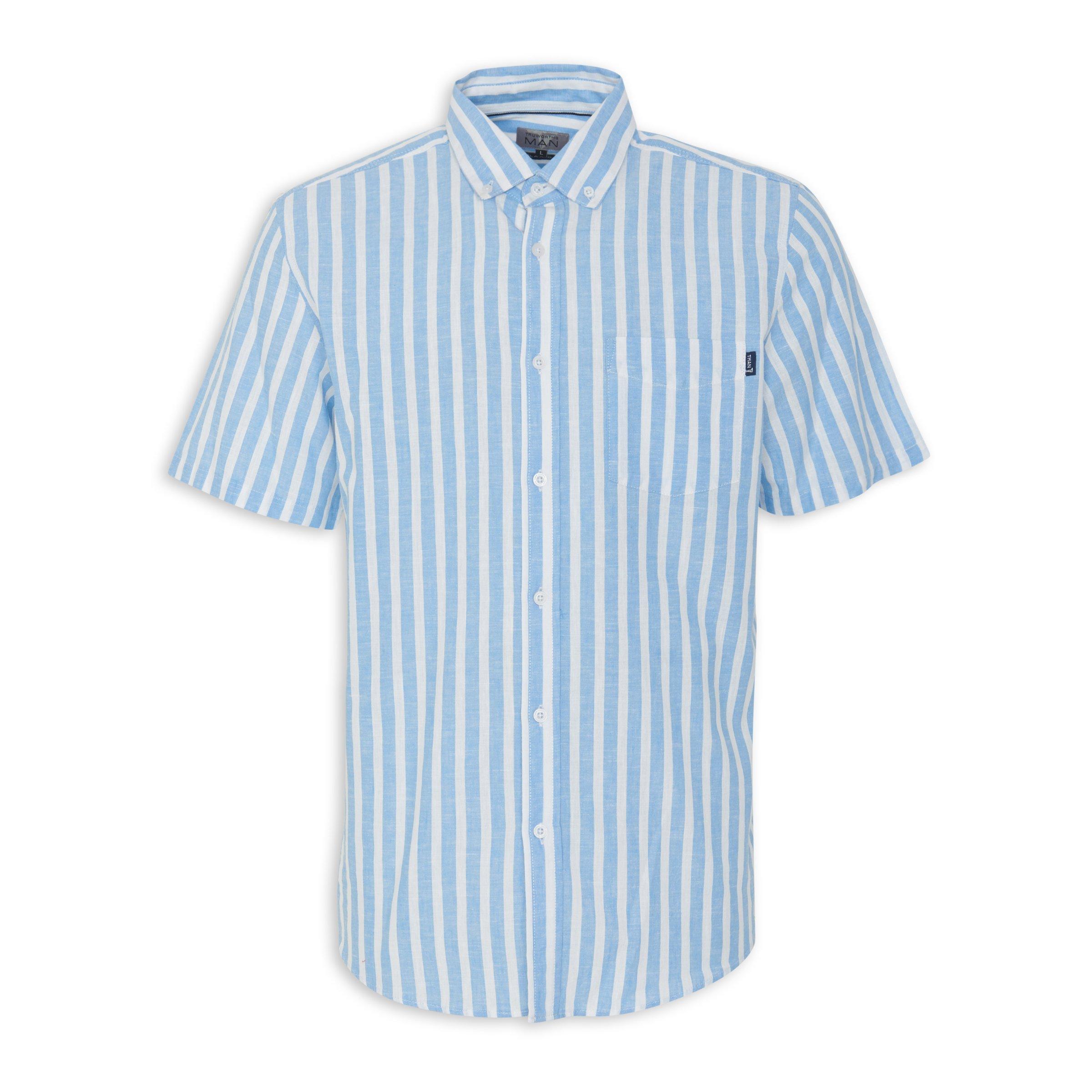7969 Blue Striped T-Shirt
