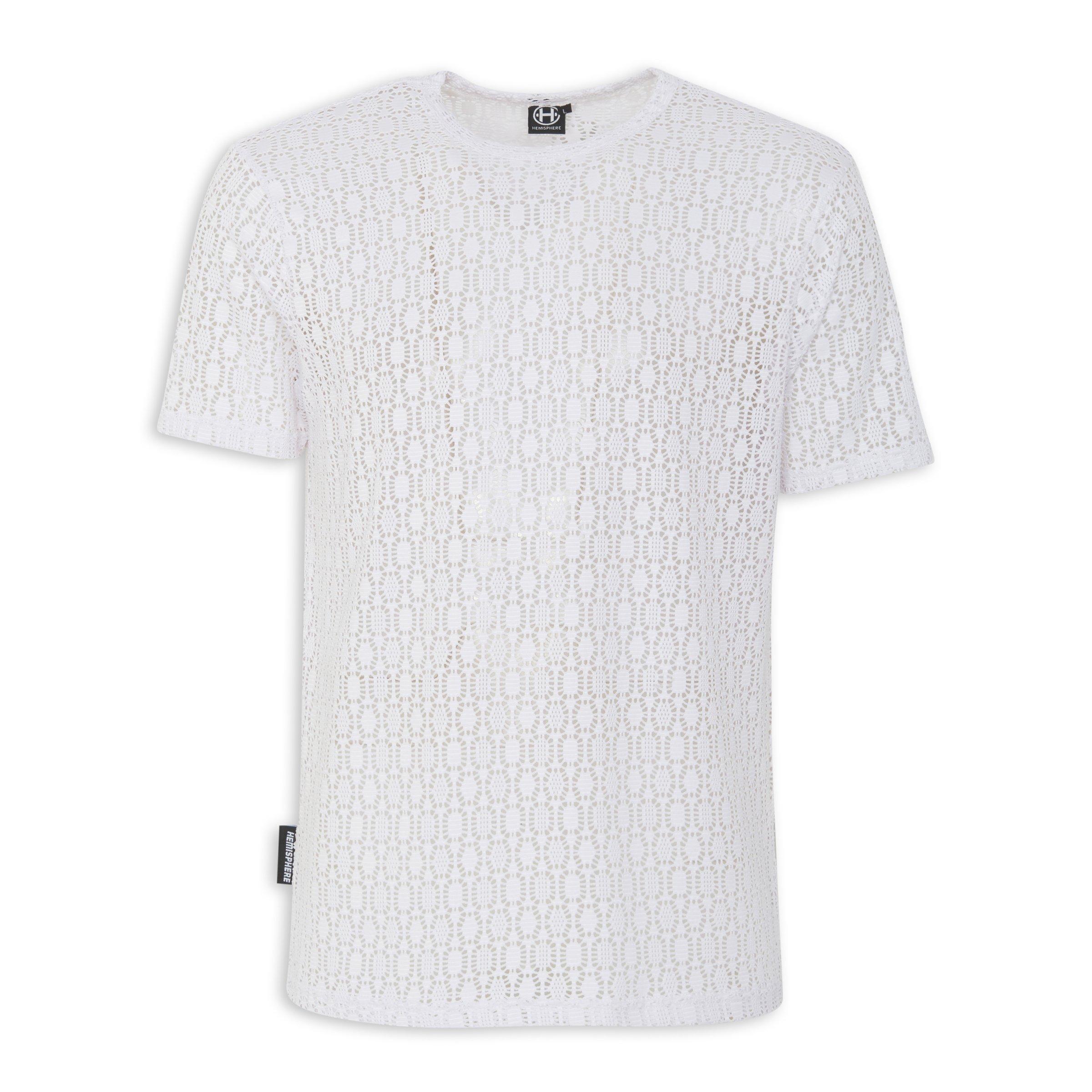 GU Openwork Knit Shirt (5/8 sleeve)