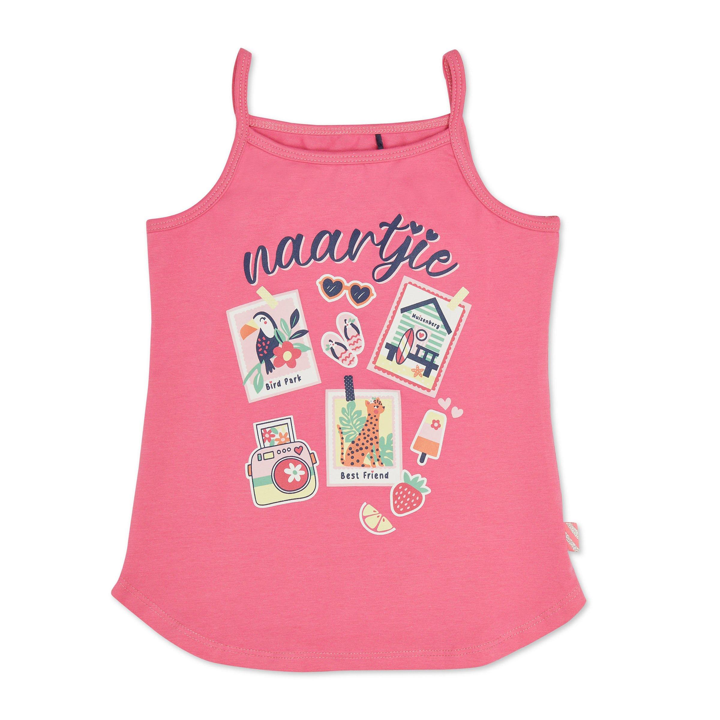 Kid Girls Pink Camisole Top (3190412) | Naartjie