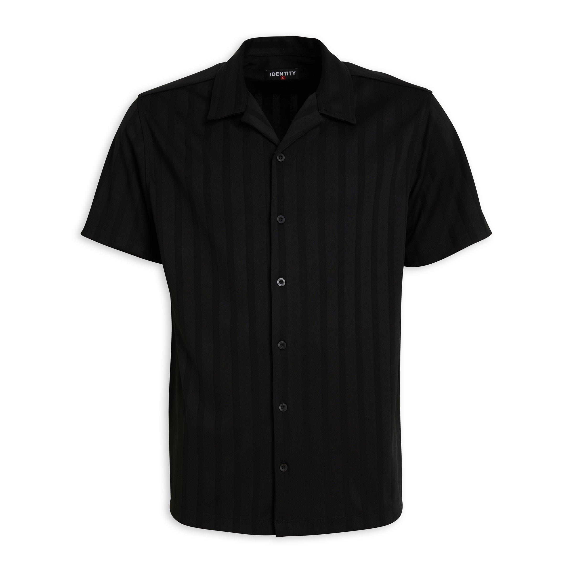 Influence Knit Relaxed Shirt Black