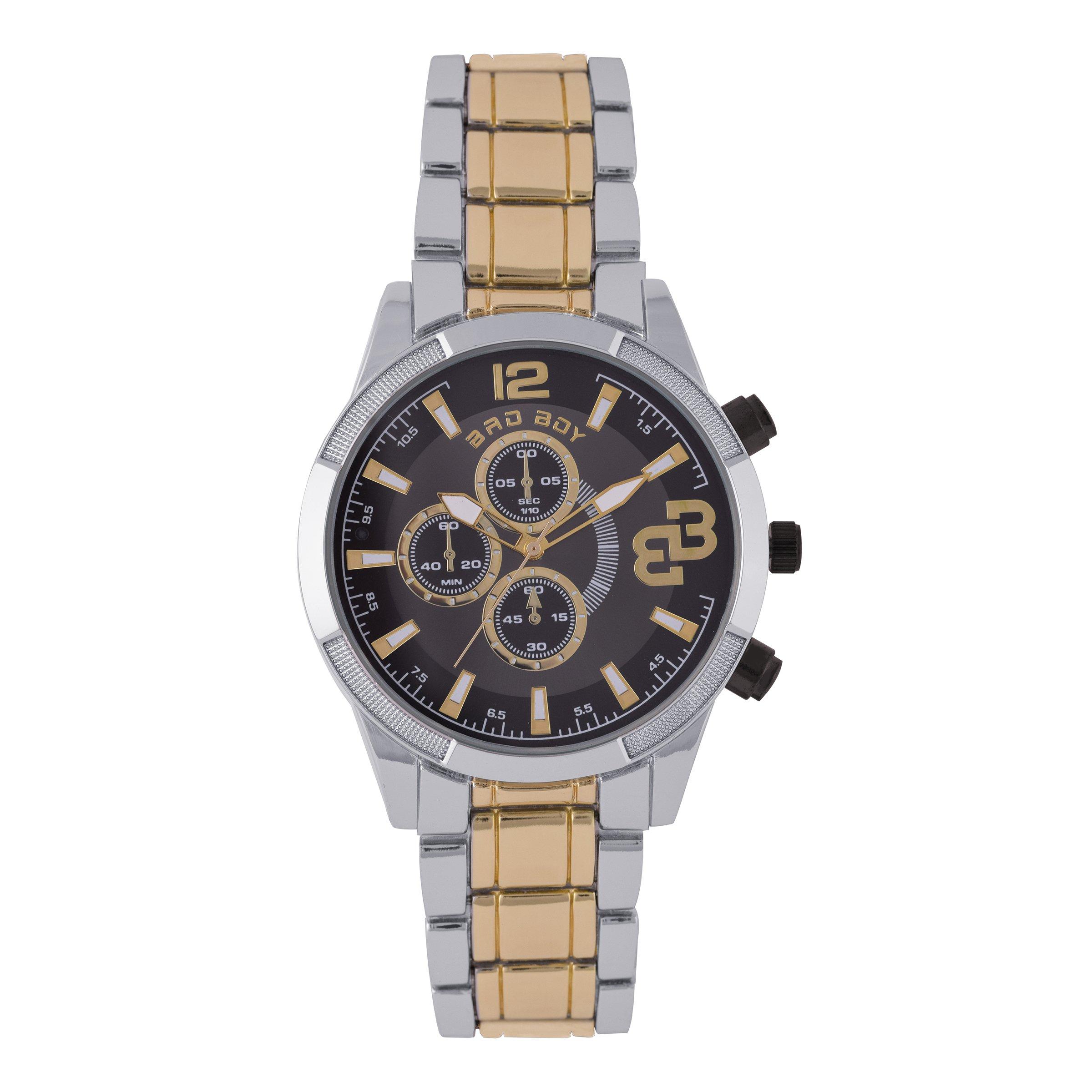 Gold and Silver Metal Watch (3190910) | Bad Boy
