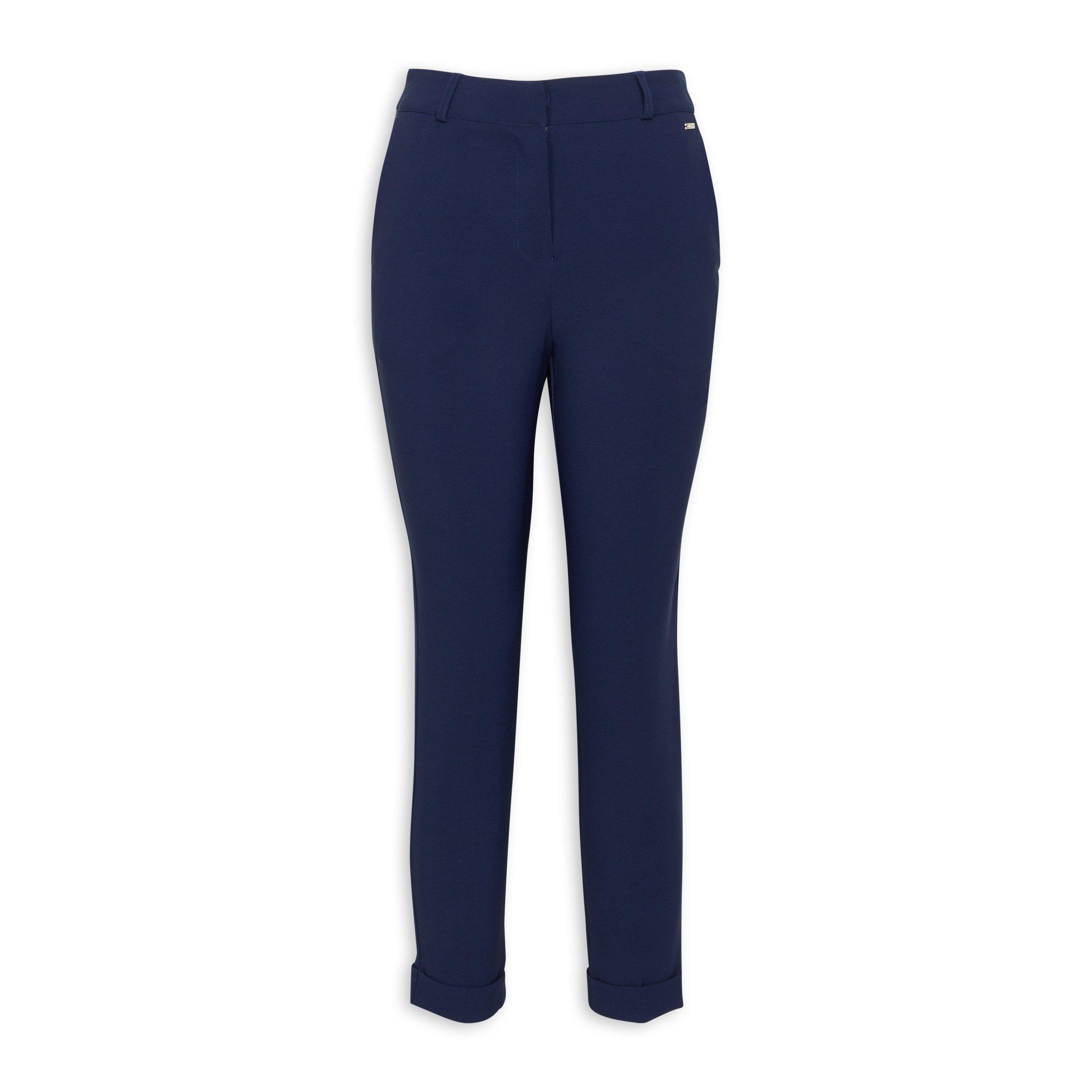 2942150 Blue Ankle Grazer Pants
