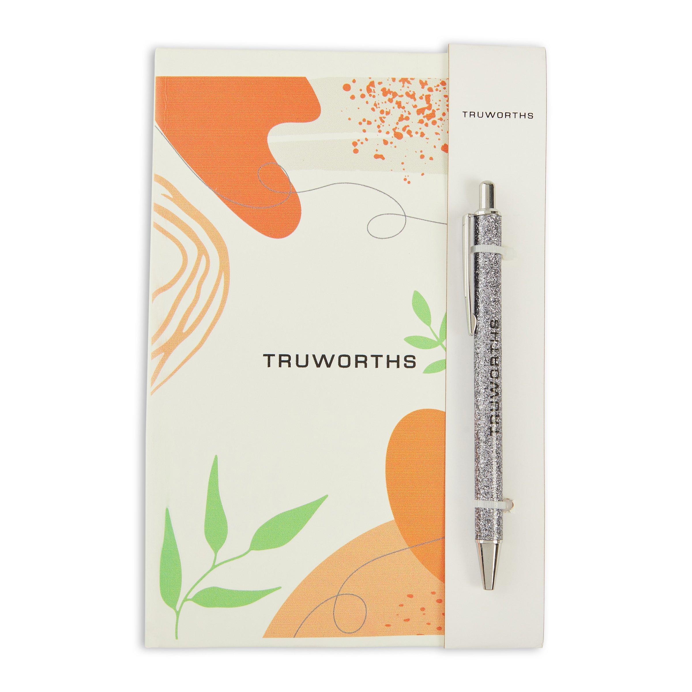 Floral Print Notebook and Pen Set (3192175) | Truworths