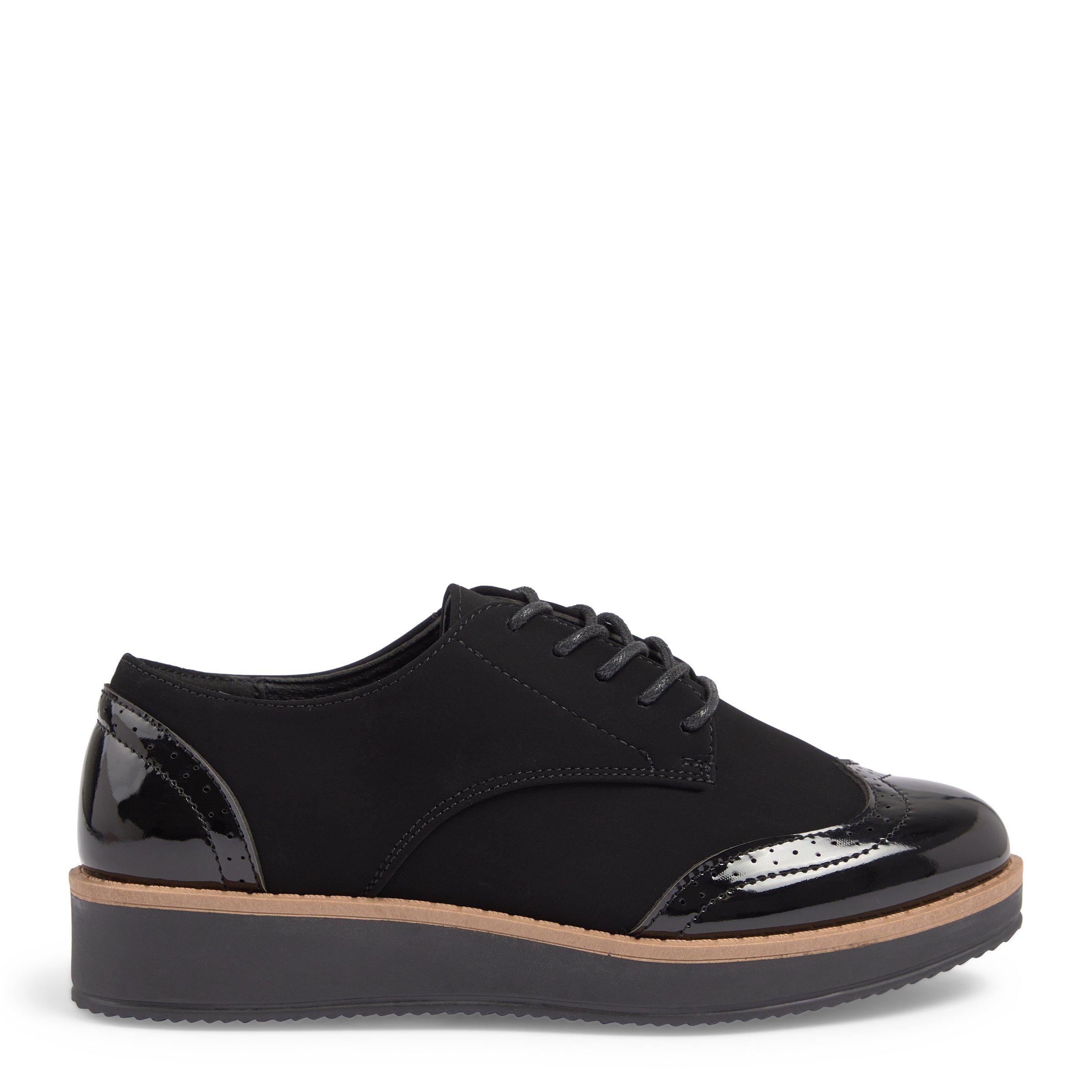 platform oxford loafers