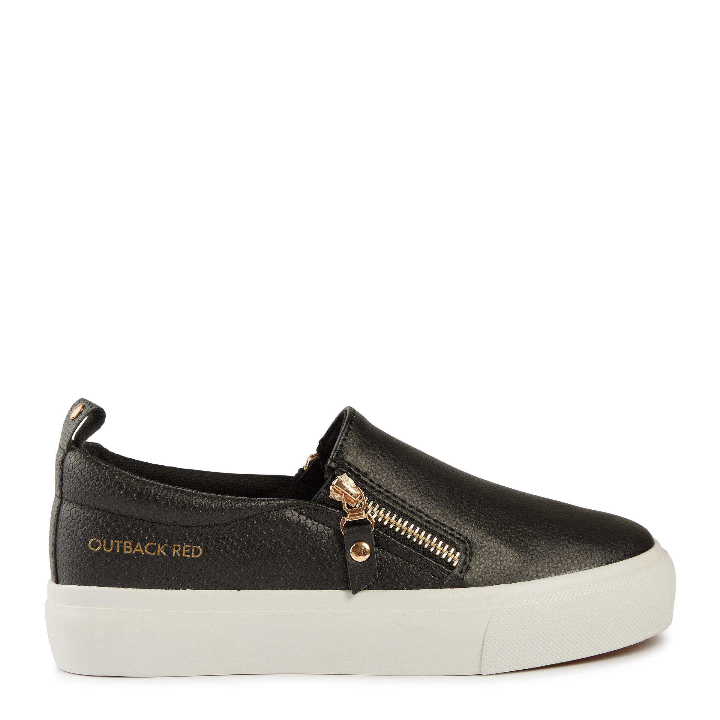 Black Slip On Sneakers