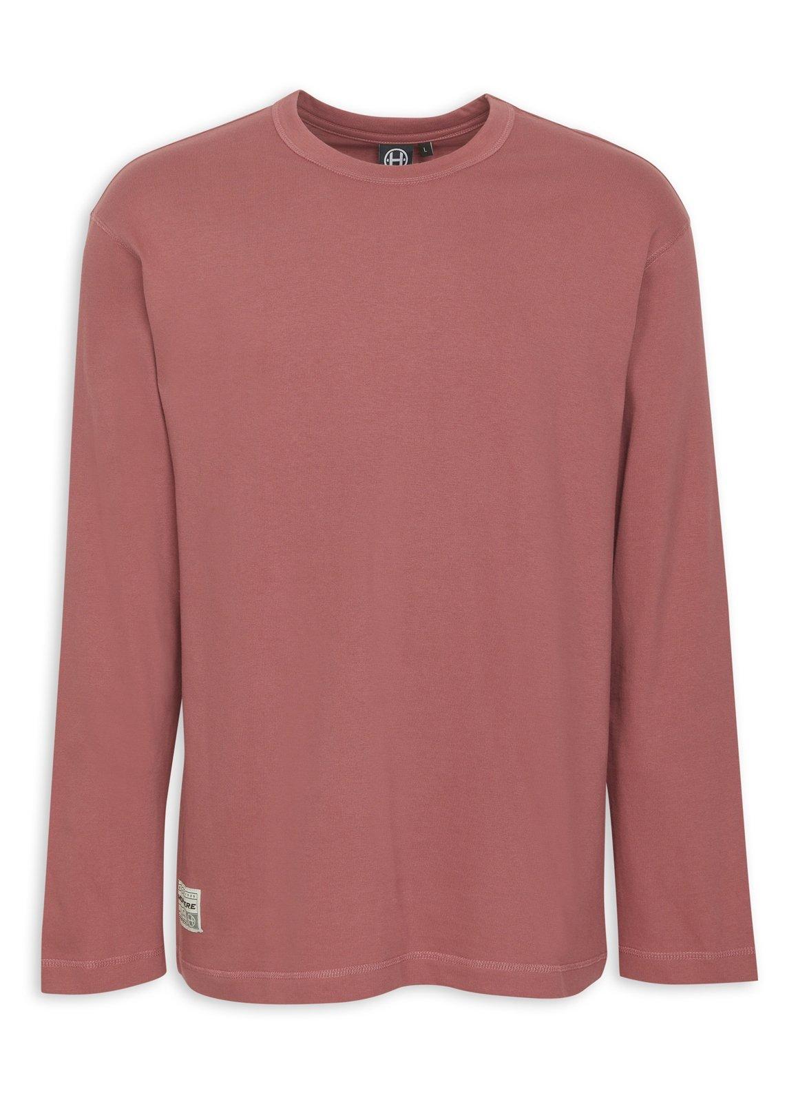 MESH LS TSHIRT - NAVY PINK ROSE
