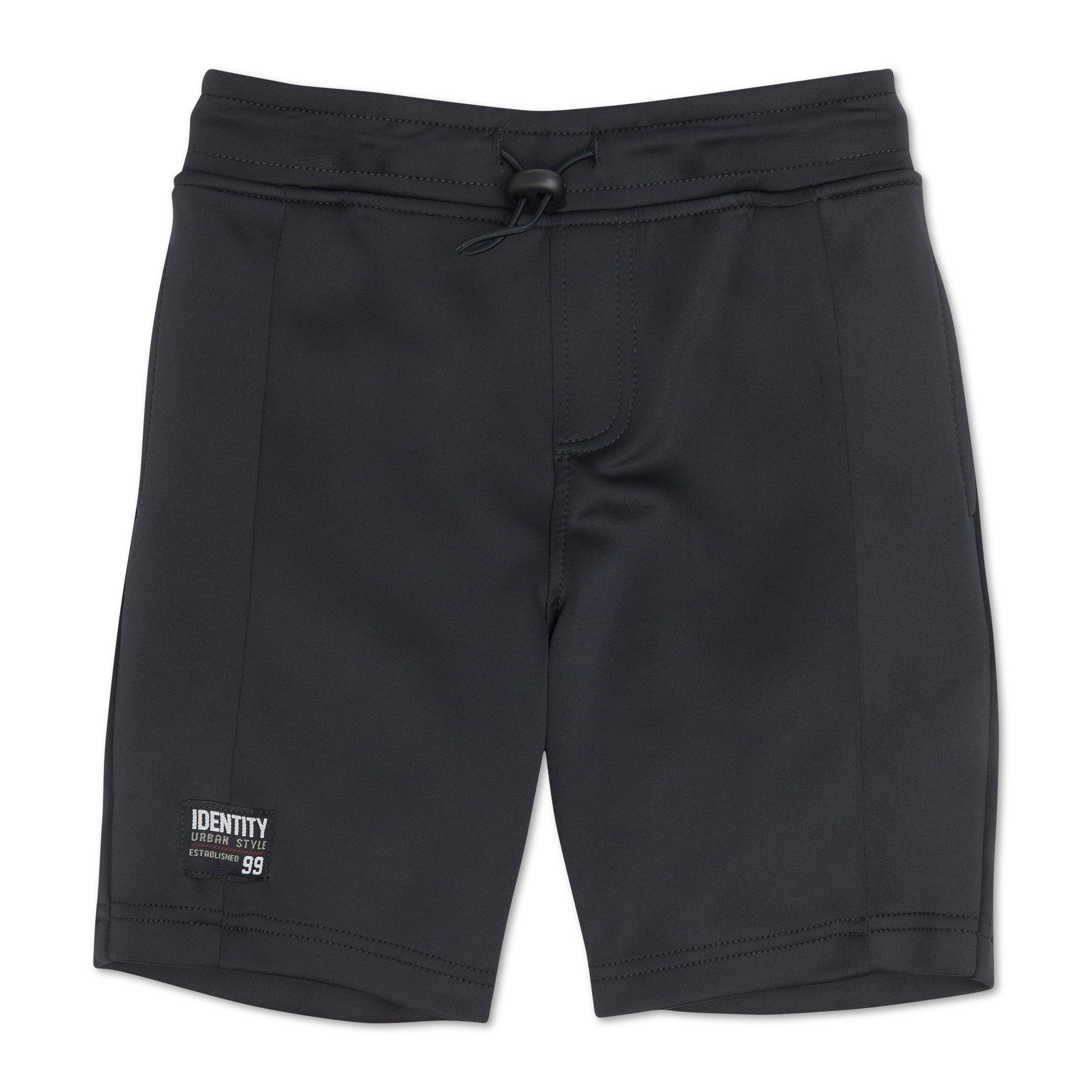 Boys Navy Microfibre Shorts main image 1