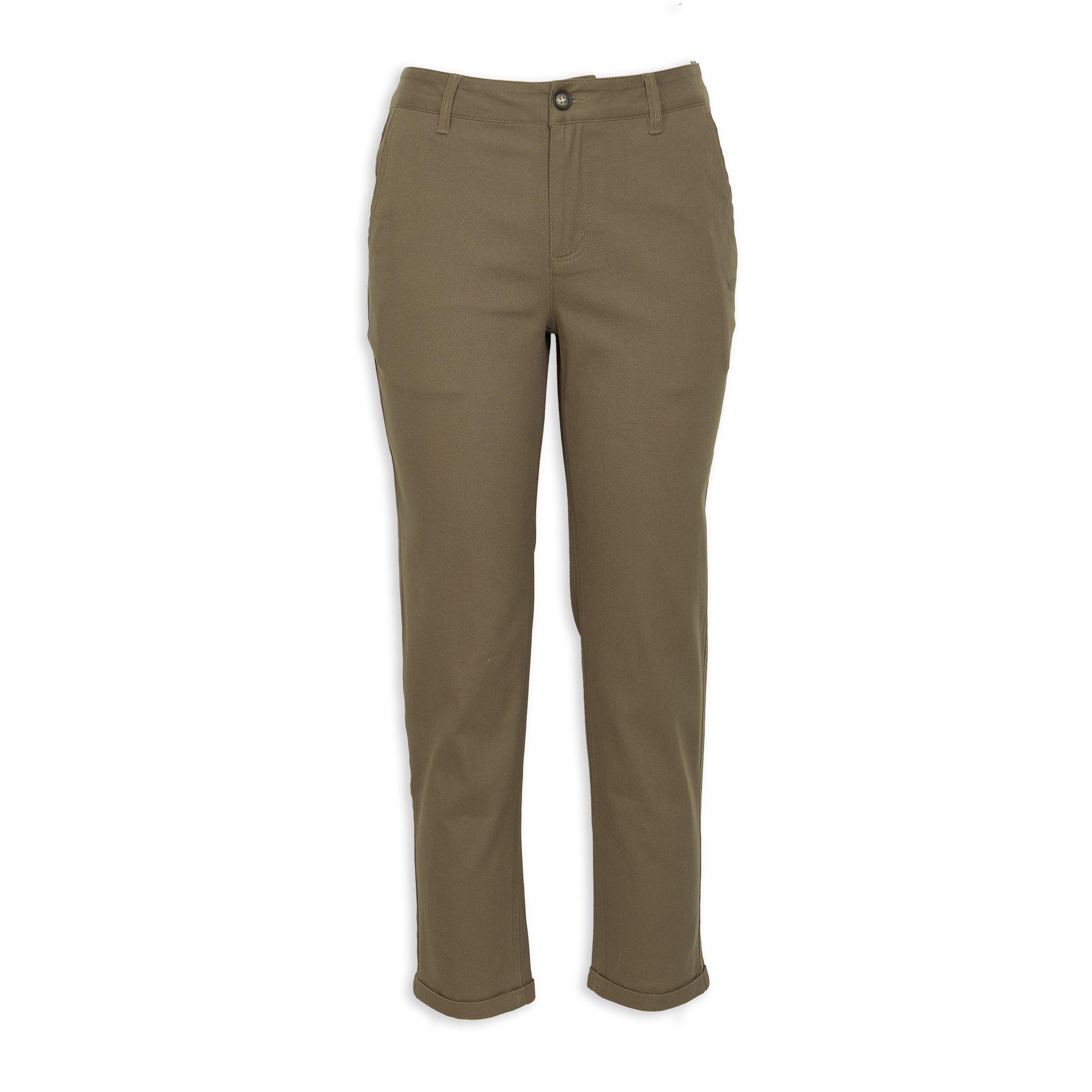 Khaki Green Chino Pants (3208289) | TRS
