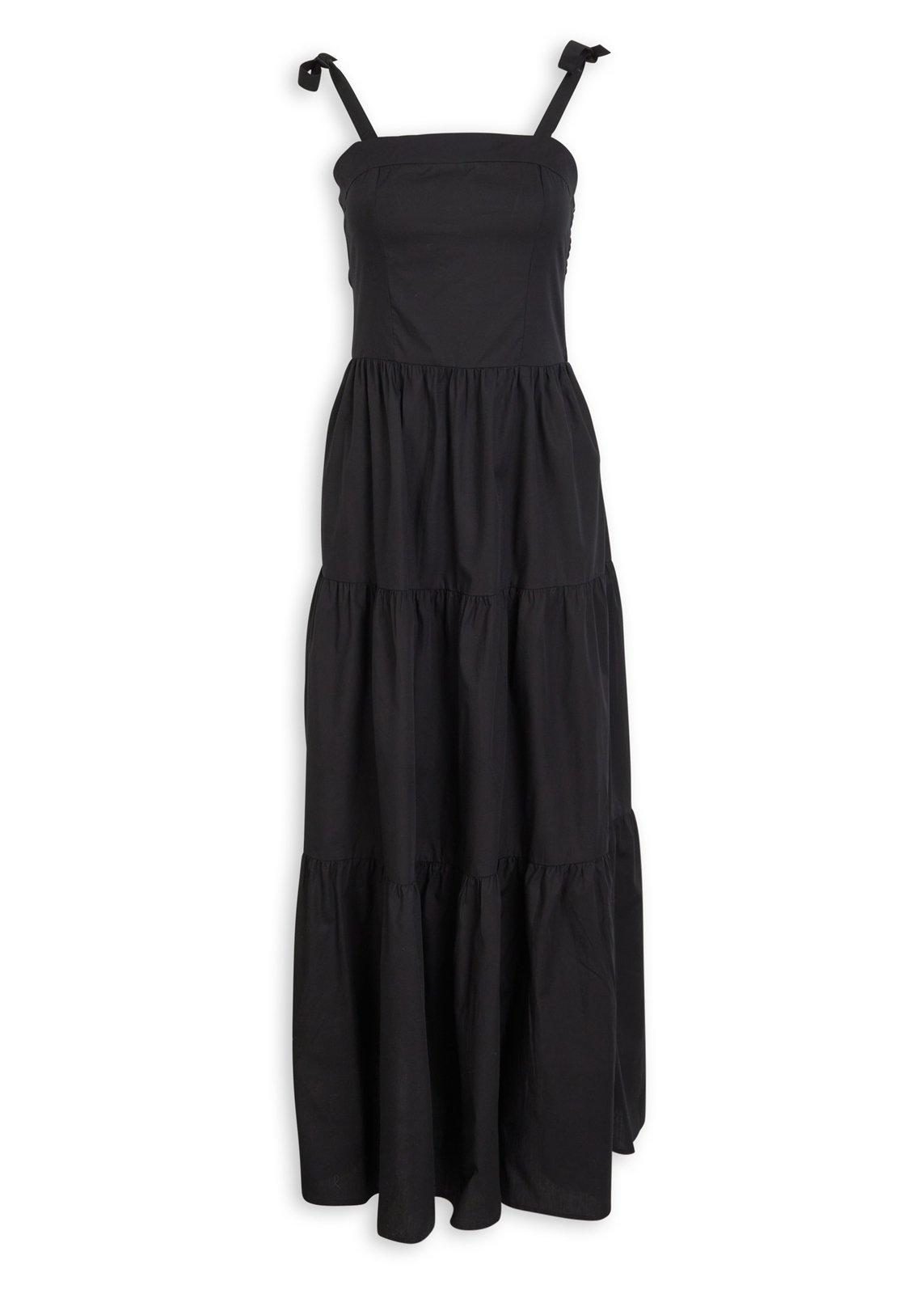 4510214 Black Tier Dress