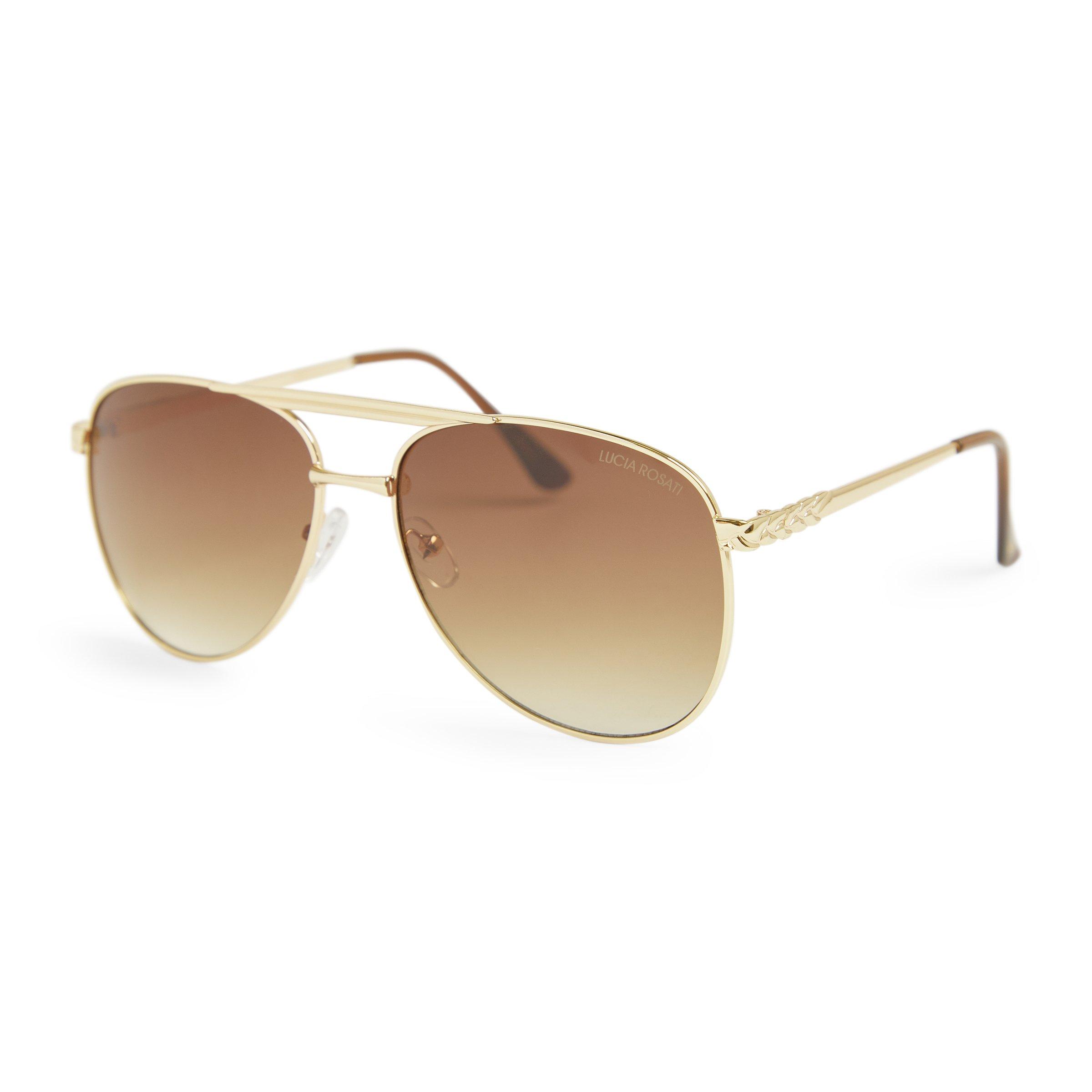 Sunglass Ru Ombre Brown Aviator Premium Sunglass (3212274) | Truworths