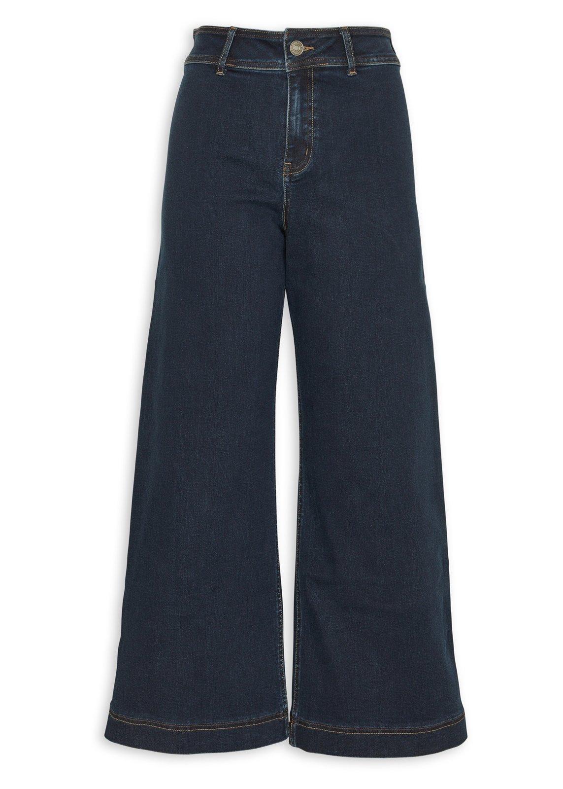 RAW BLACK JACKSONS MID WAIST WIDE LEG DENIM JEANS