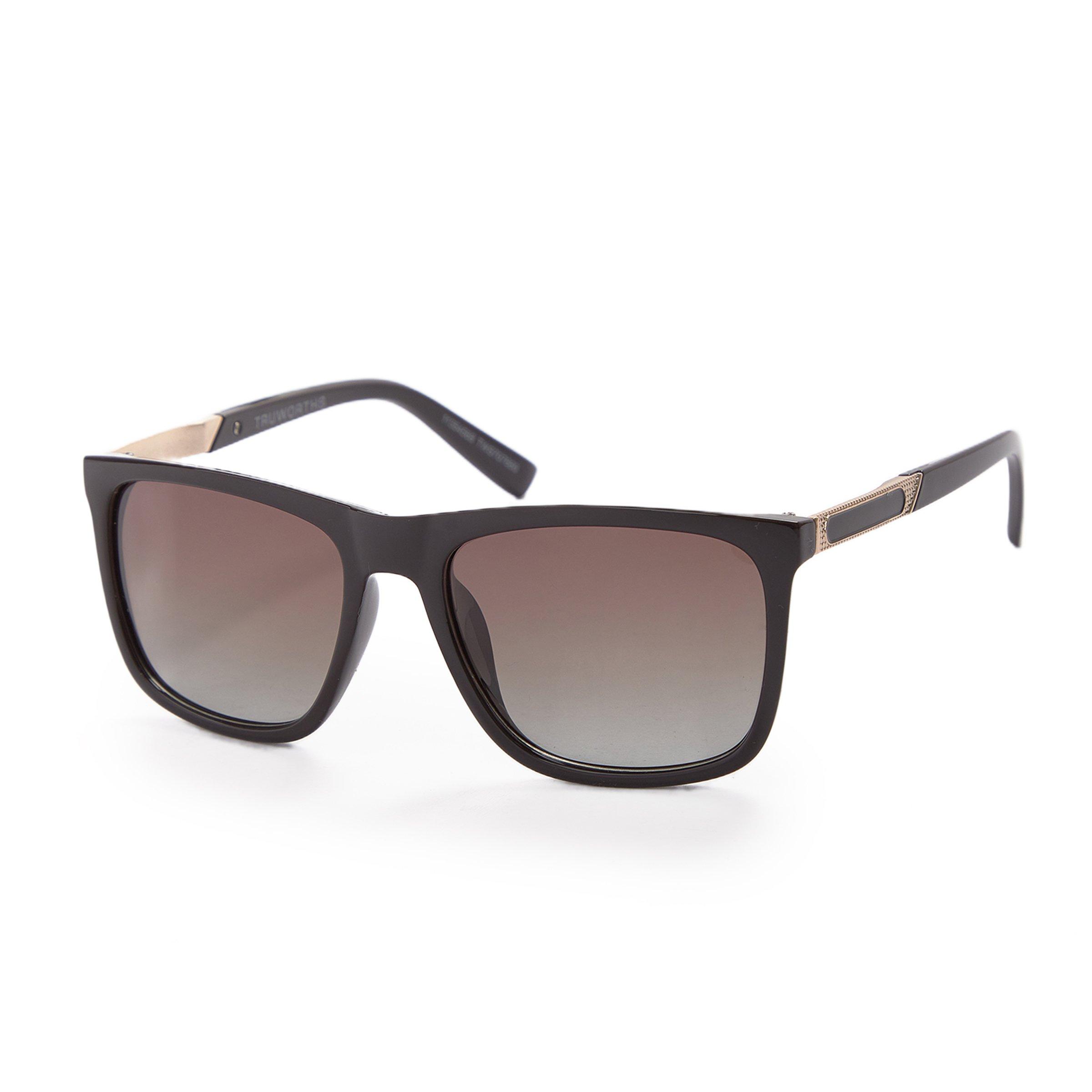 Sunglass Ru Polarised Brown Premium Sunglass (3219841) | Truworths