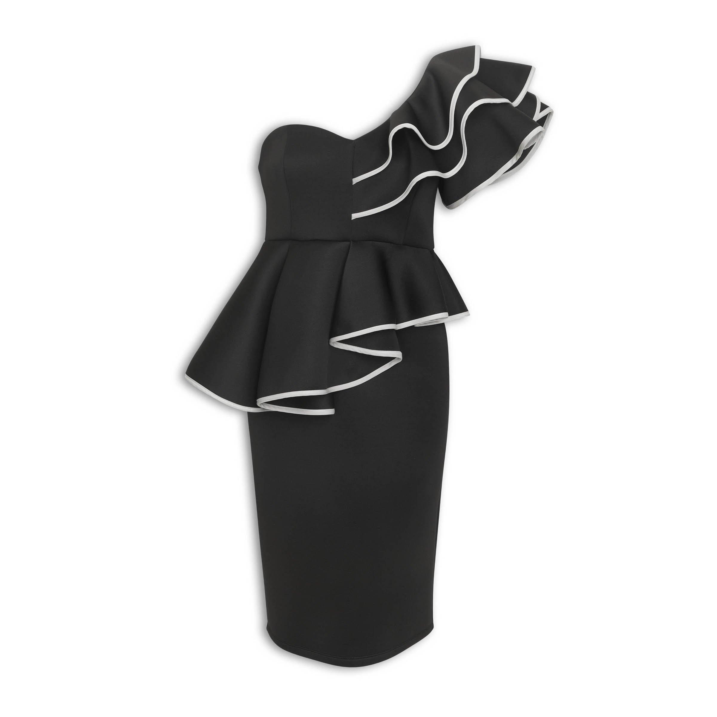 short sleeve black cocktail dress Colors 3055 Homecoming for $283.99 – The La Femme Tulle A-Line green Size:US 14 / UK 18 / EU 44