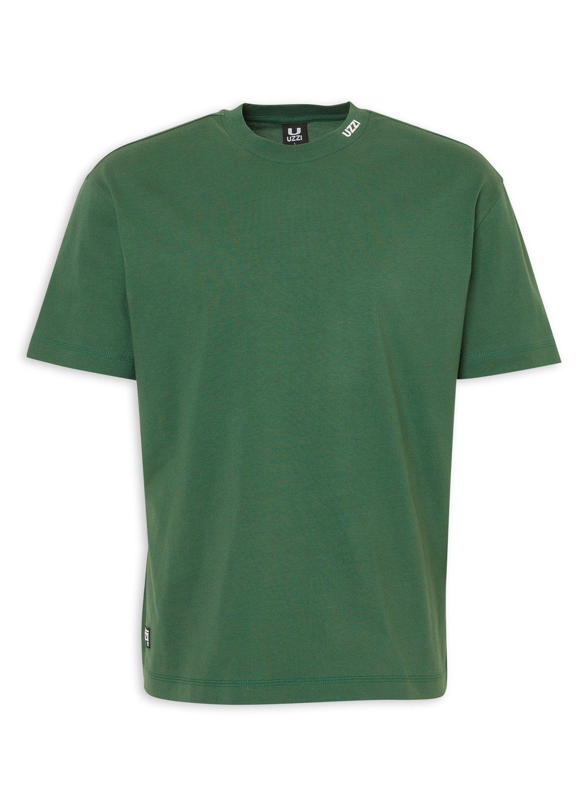 Green Loose Fit T-shirt (3222216) | UZZI