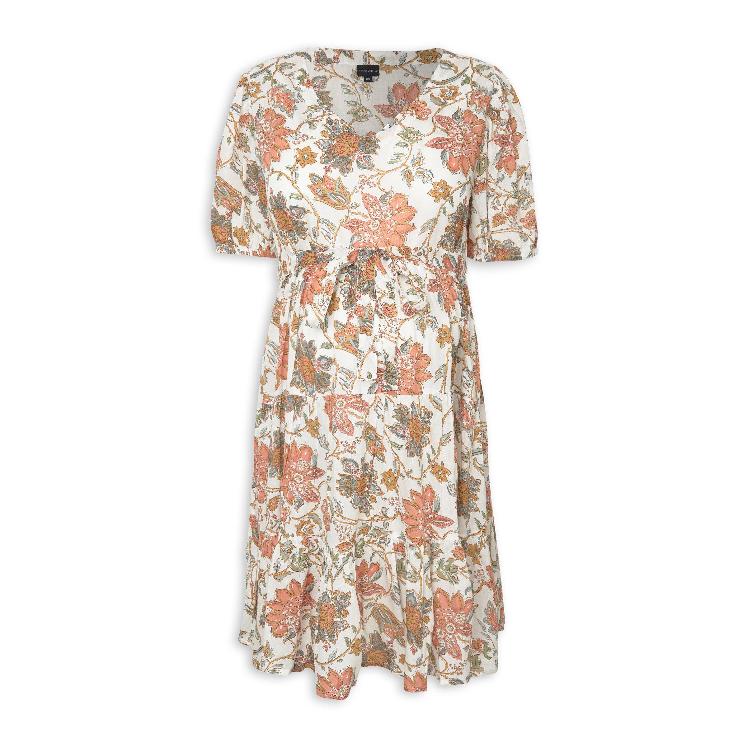 Floral Tiered Tunic Dress (3223643) | Truworths