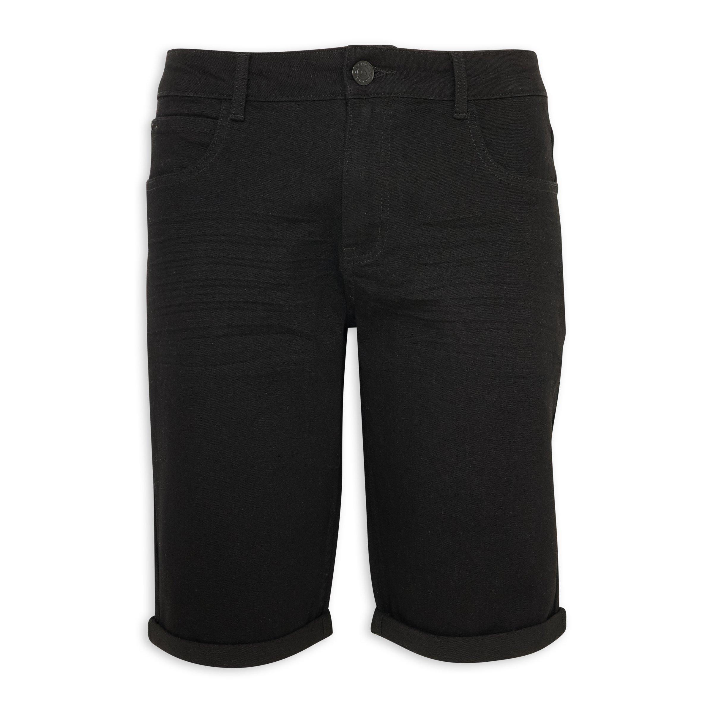 Black Denim Shorts 3225179 Identity