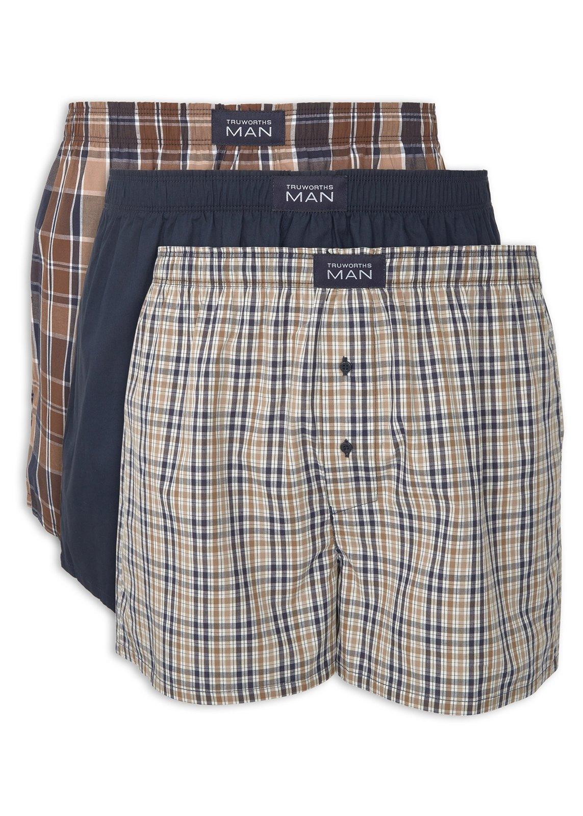 Talbots Boxer Tan 3-Pack Boxers (3225448) | Truworths Man