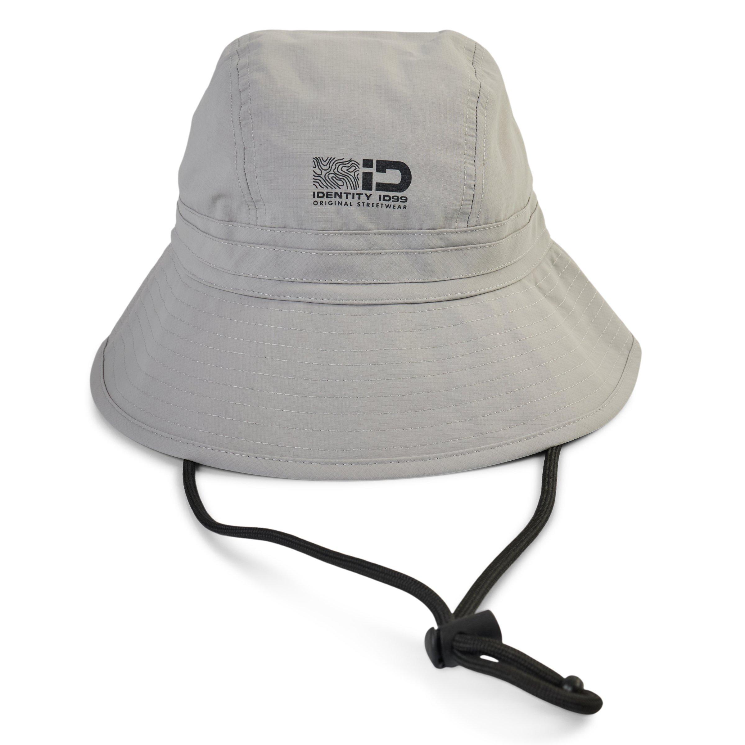 BUCKET HAT IN STEEL GRAY WOOL 389116