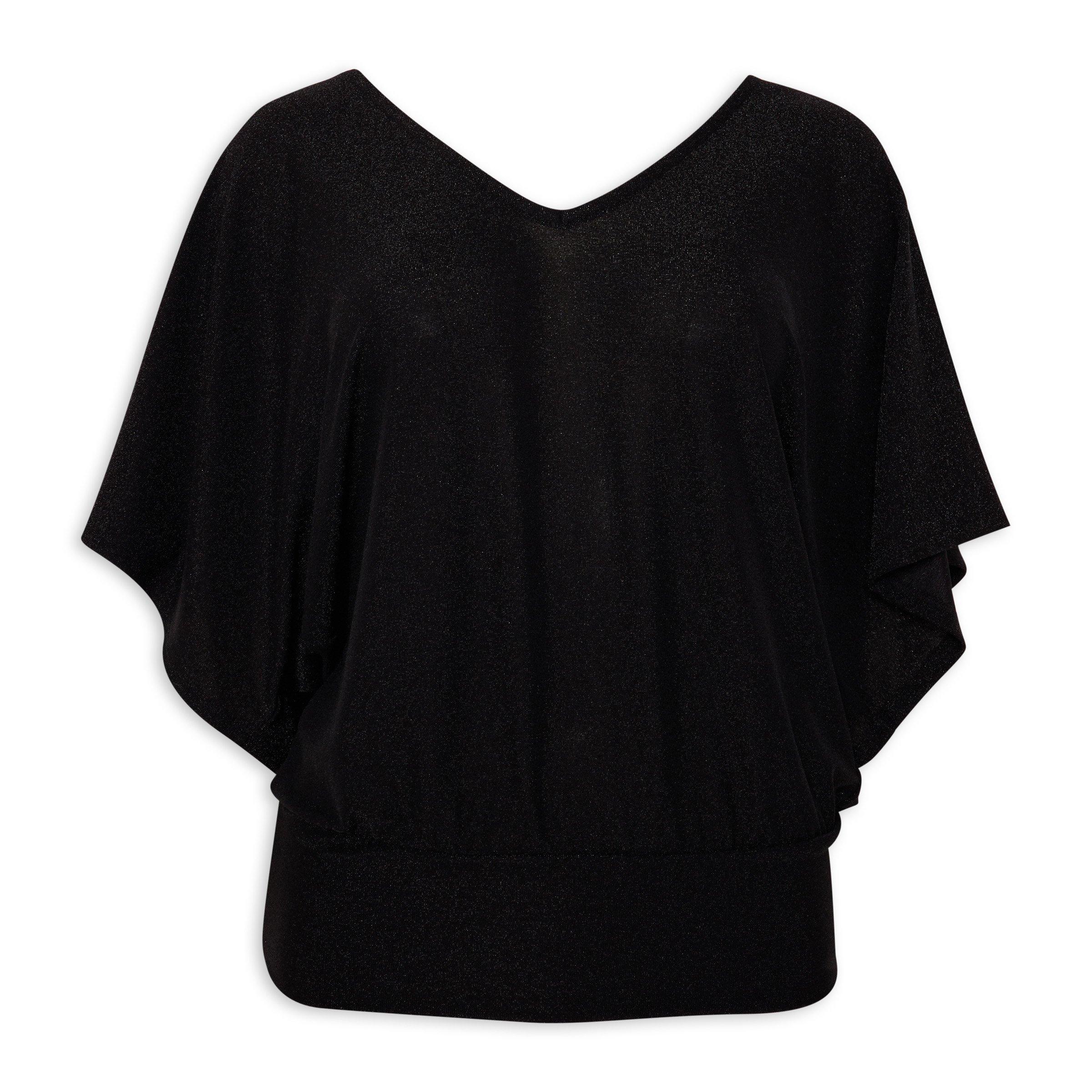 Black Batwing Top (3230816) | Identity