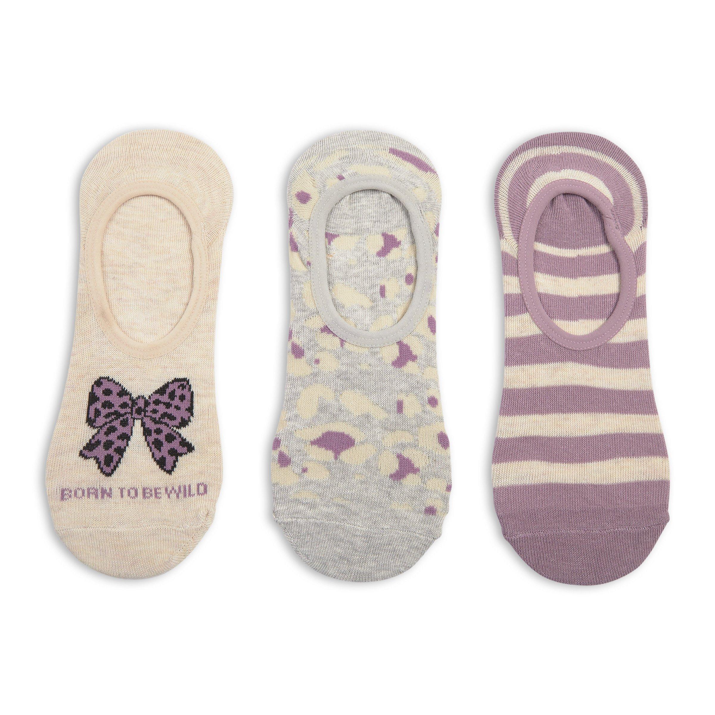 Patterned Secret Socks 3-Pack (3237319) | Truworths