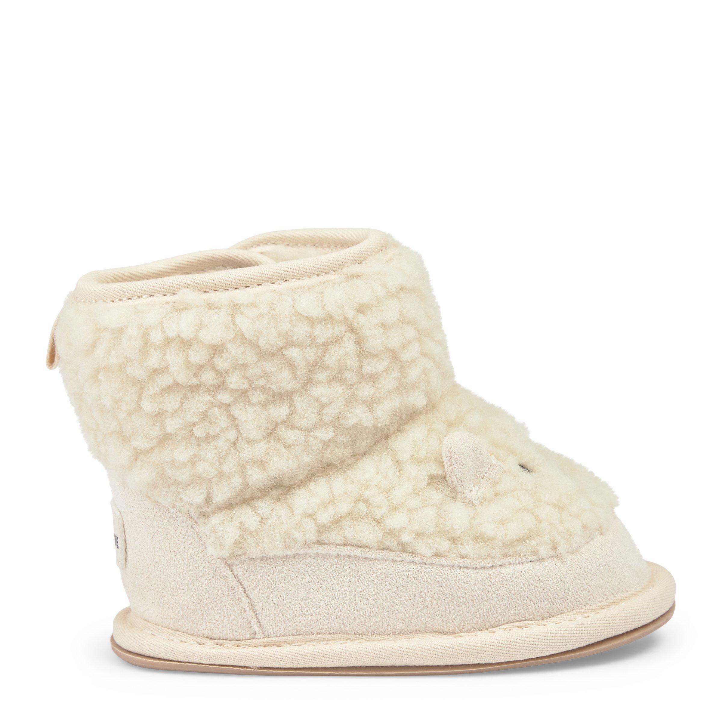 Newborn Unisex Off White Bootie (3237453) | Naartjie