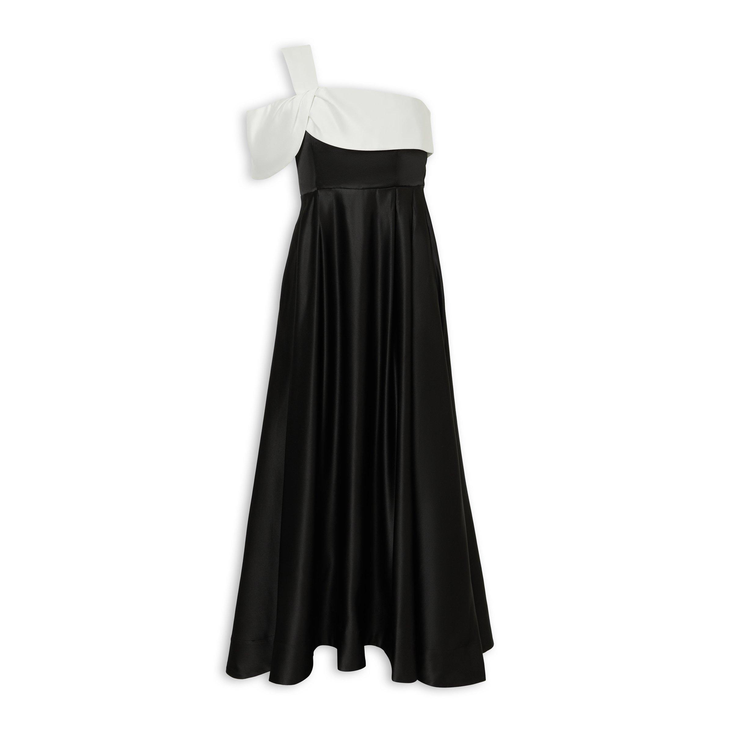black plus size velvet dress Final Sale Gown with Fringe Rhinestone Shoulder Accessory size:S ROW_40discount Black Luxe Gold Button