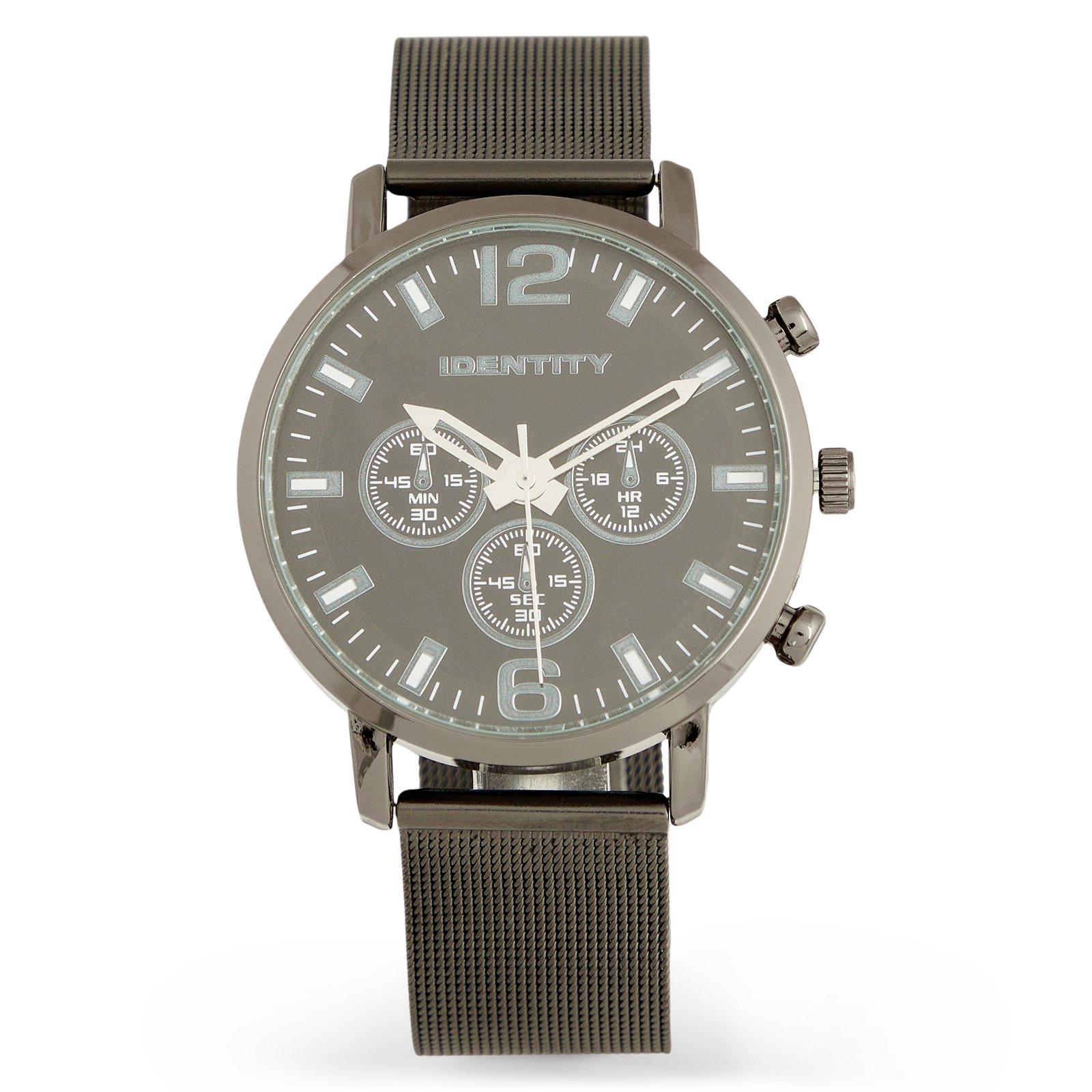 Black Mesh Watch (3240597) | Identity