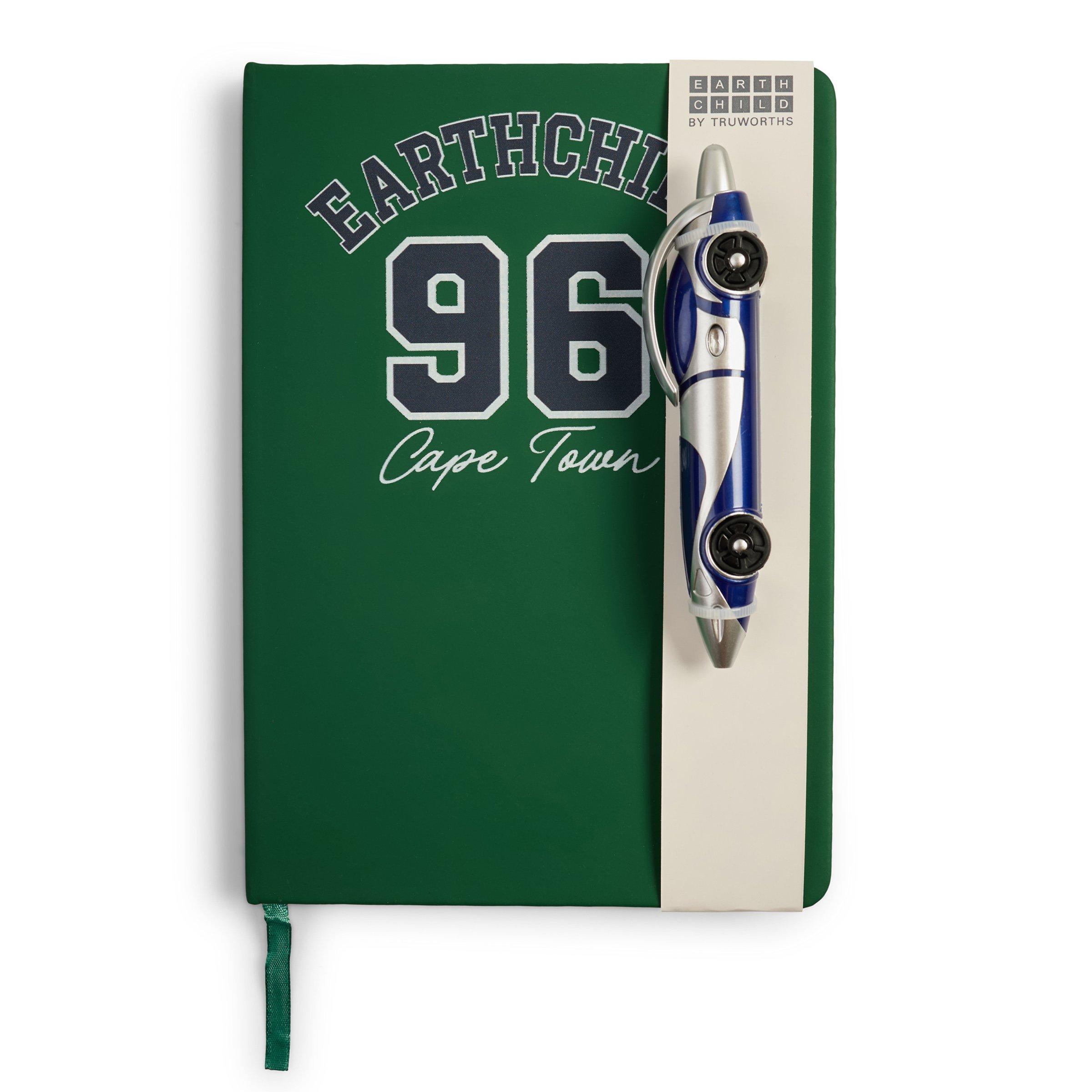 Boys Green Notebook and Pen Set (3247426) | Earthchild