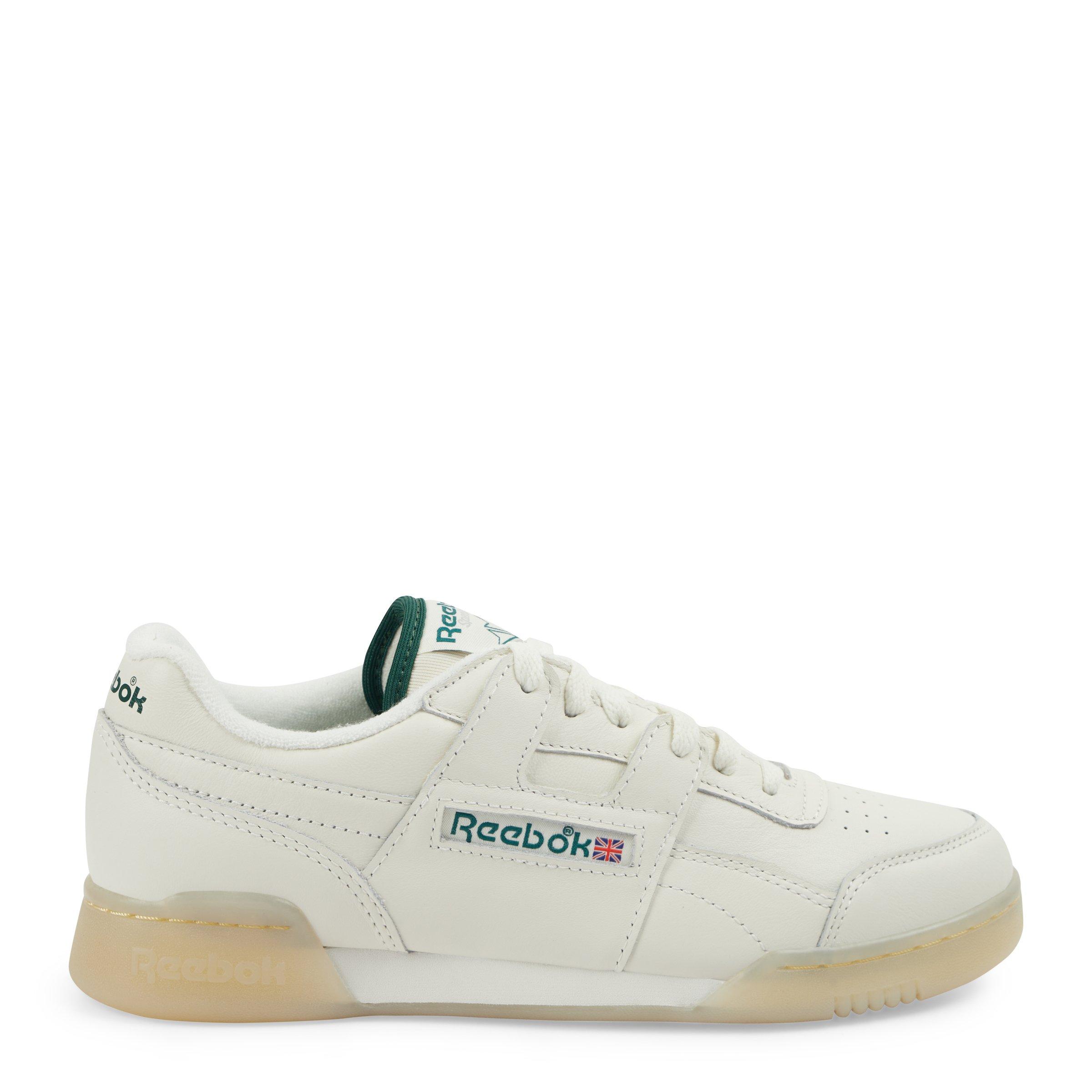 Whitr Reebok White Workout Plus Sneakers (3249926) | Reebok