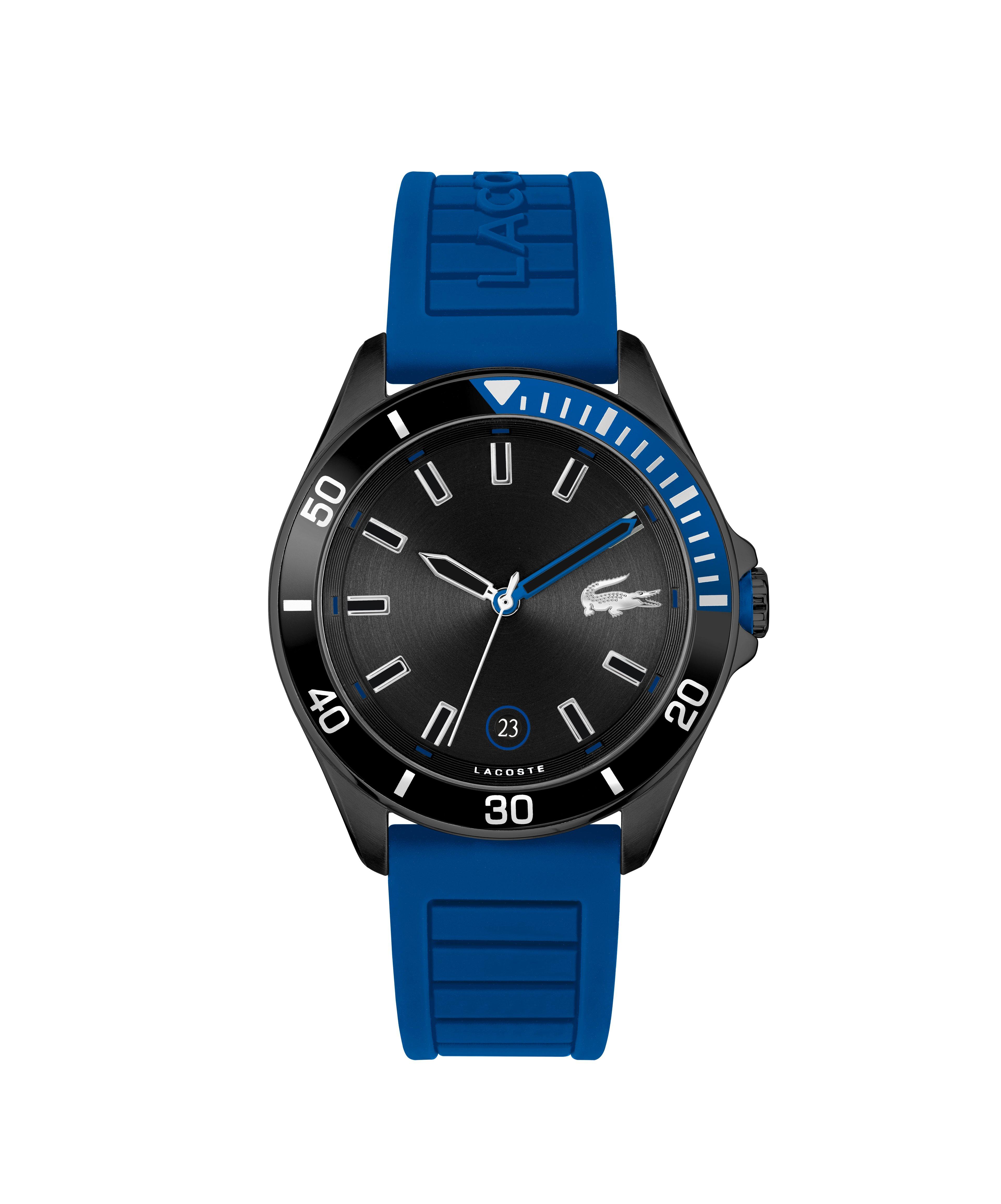 Blue Silicone Watch (3250225) | Lacoste
