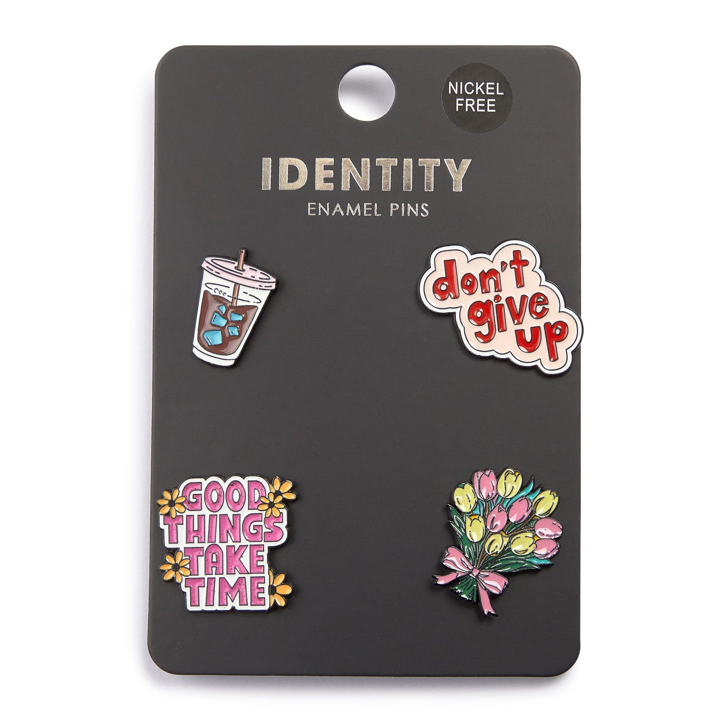 4-Pack Enamel Pin Set (3250896) | Identity