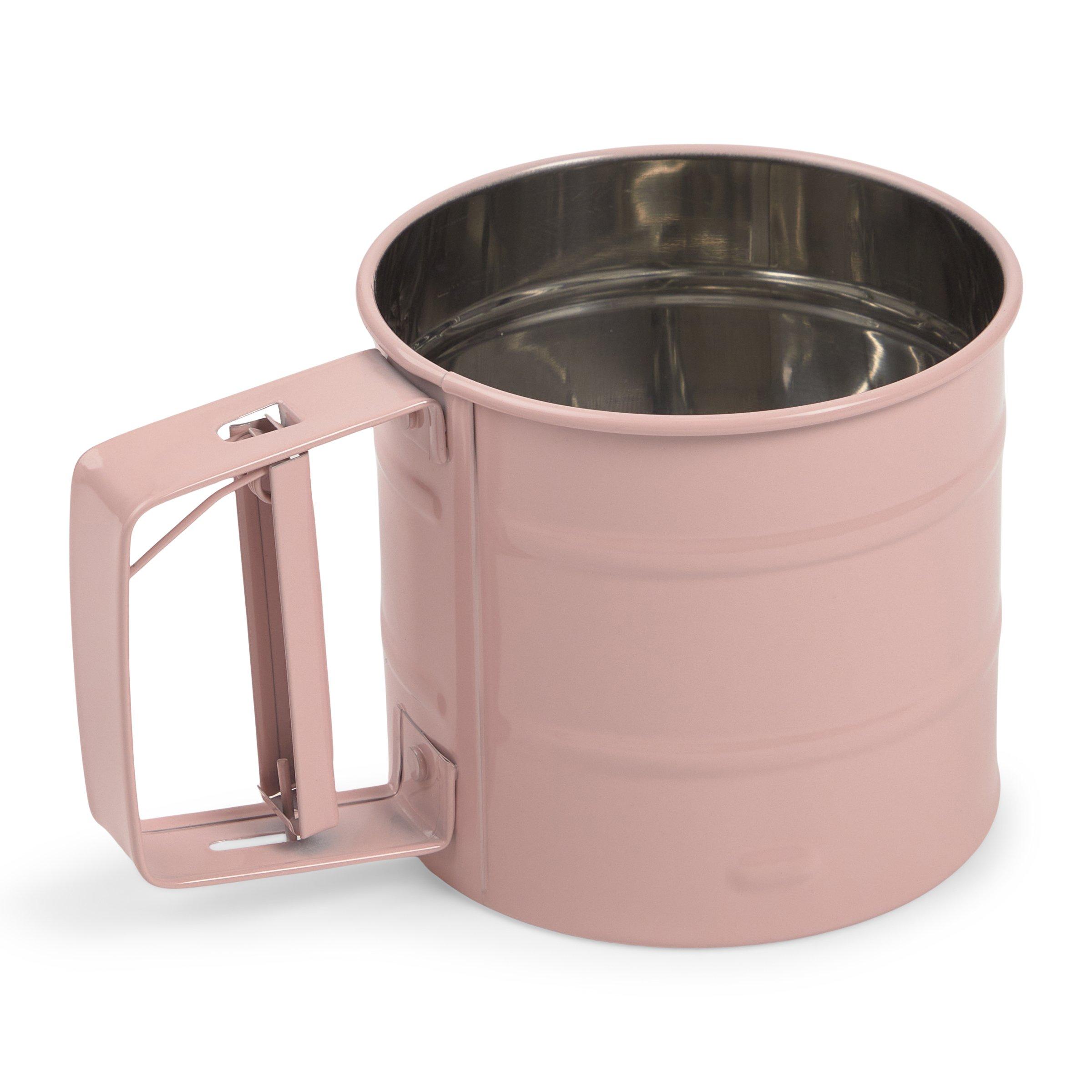 Colorful Small Sifter Pink Flour Sifter (3254426) | Loads of Living