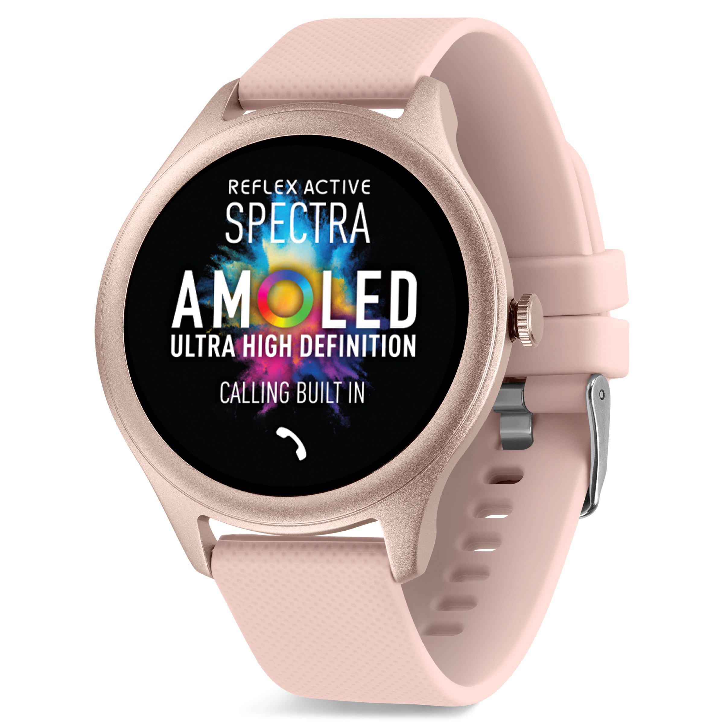 Pink Silicone Spectra Smartwatch (3261026) | Reflex Active