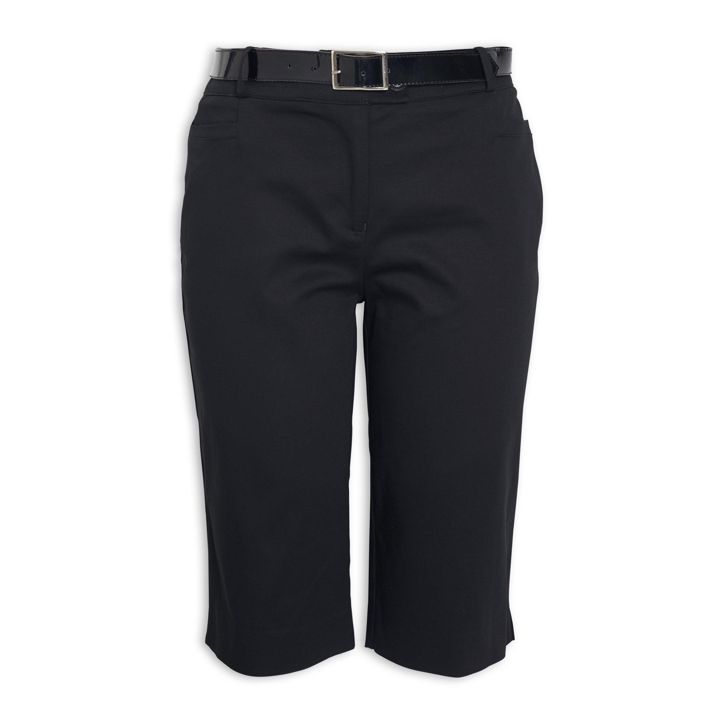 Buy Truworths Black Bermuda Shorts Online | Truworths