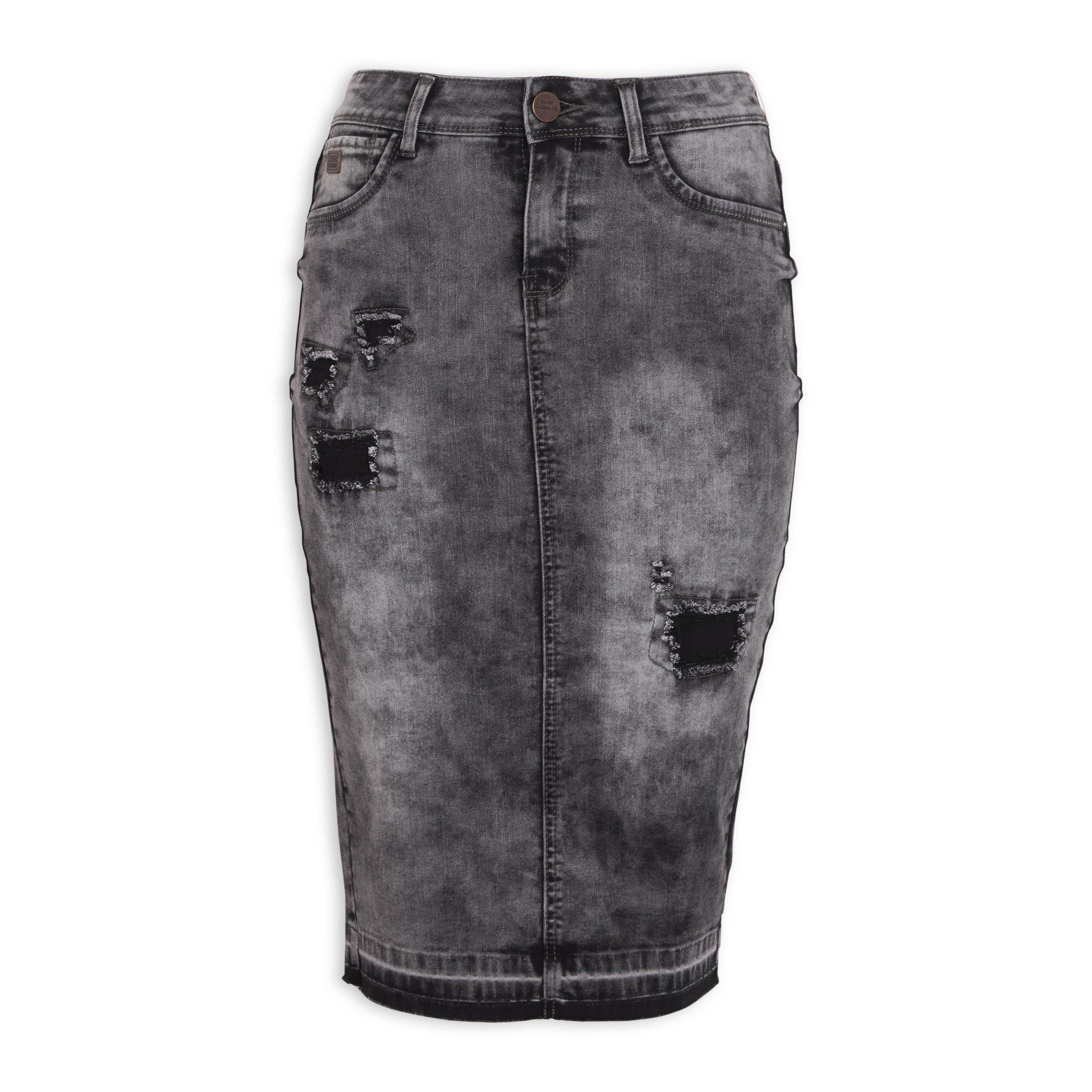 Buy OBR Grey Pencil Skirt Online Truworths
