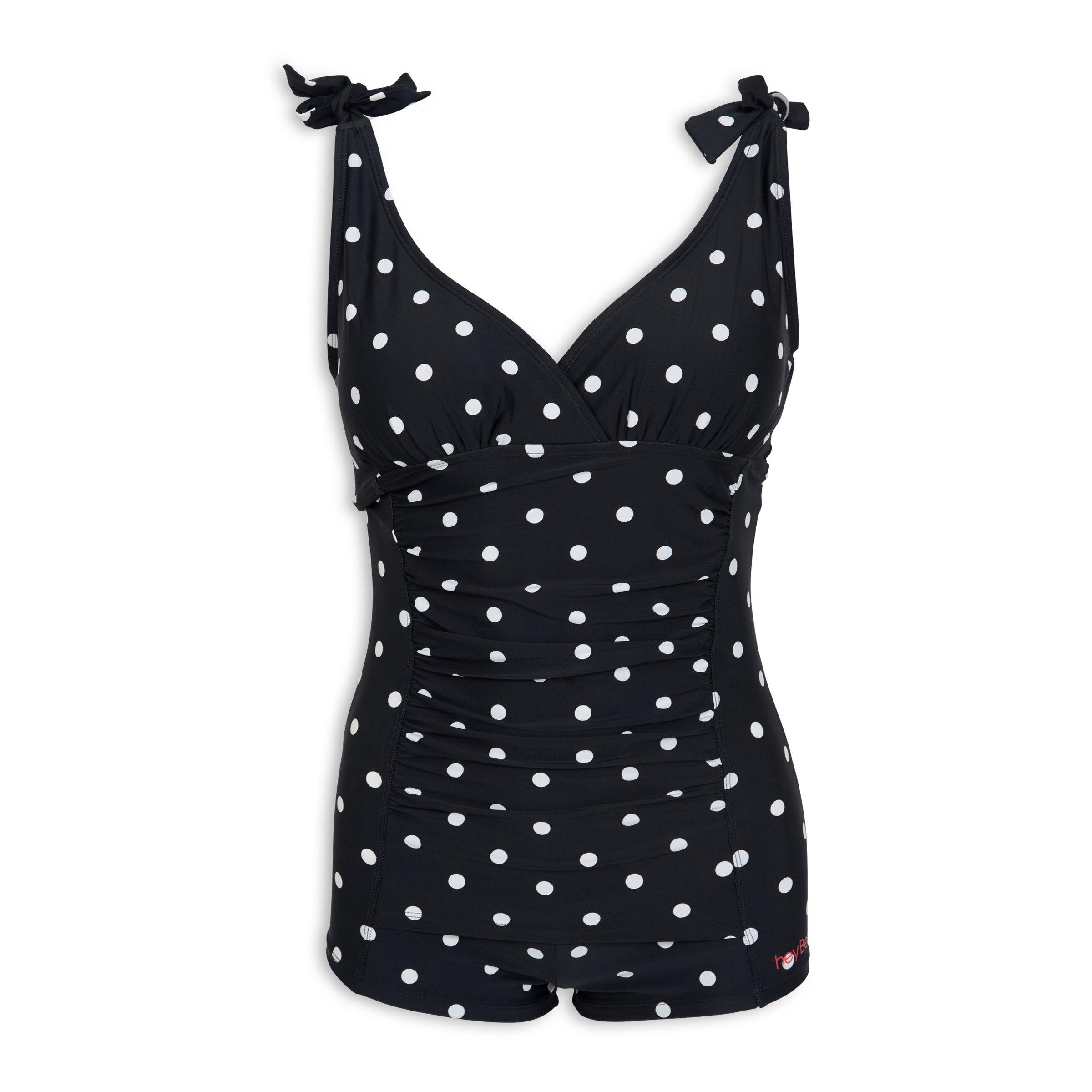 bright yellow swimsuit