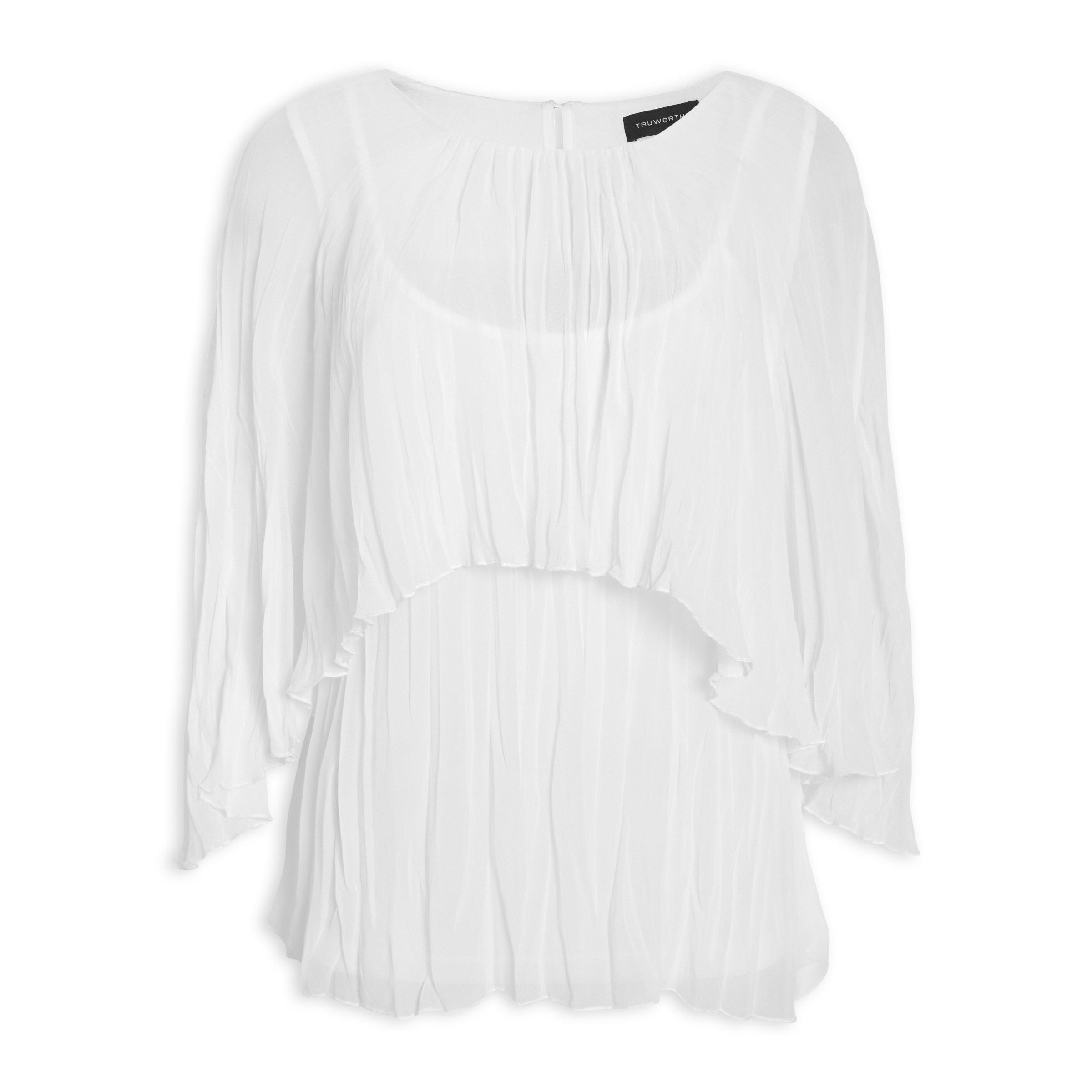 Buy Truworths White Asymmetrical Shirt Online Truworths