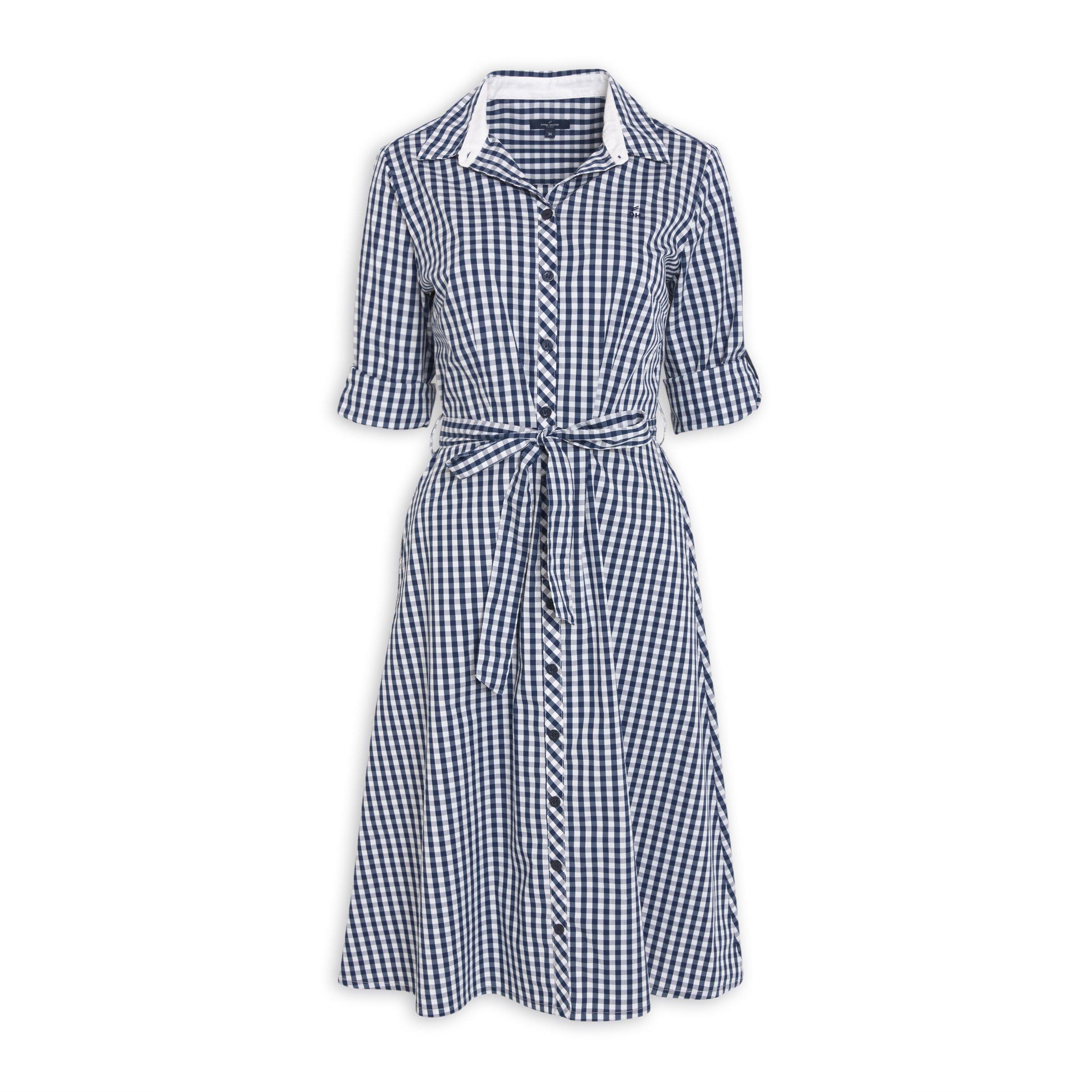 Buy Daniel Hechter Gingham Shirt Dress Online | Truworths