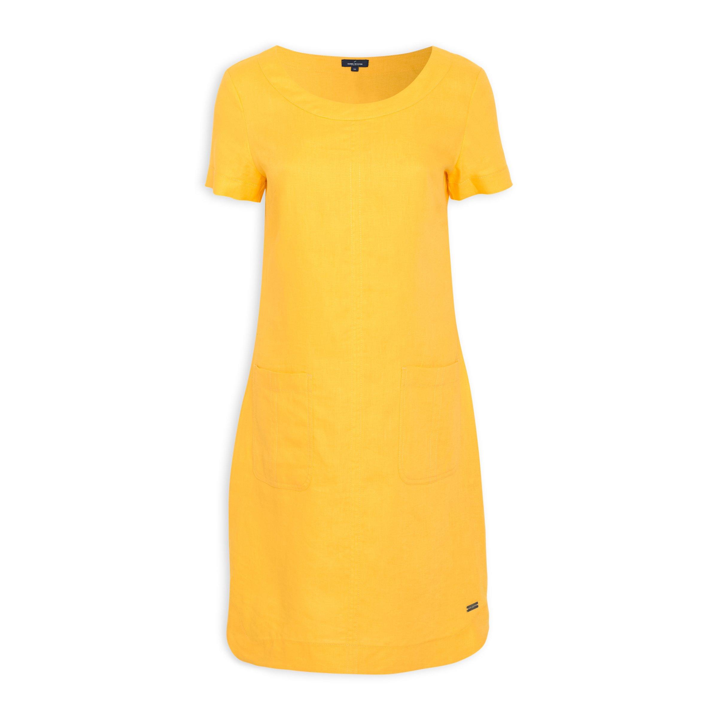 Buy Daniel Hechter Yellow Sheath Dress Online | Truworths