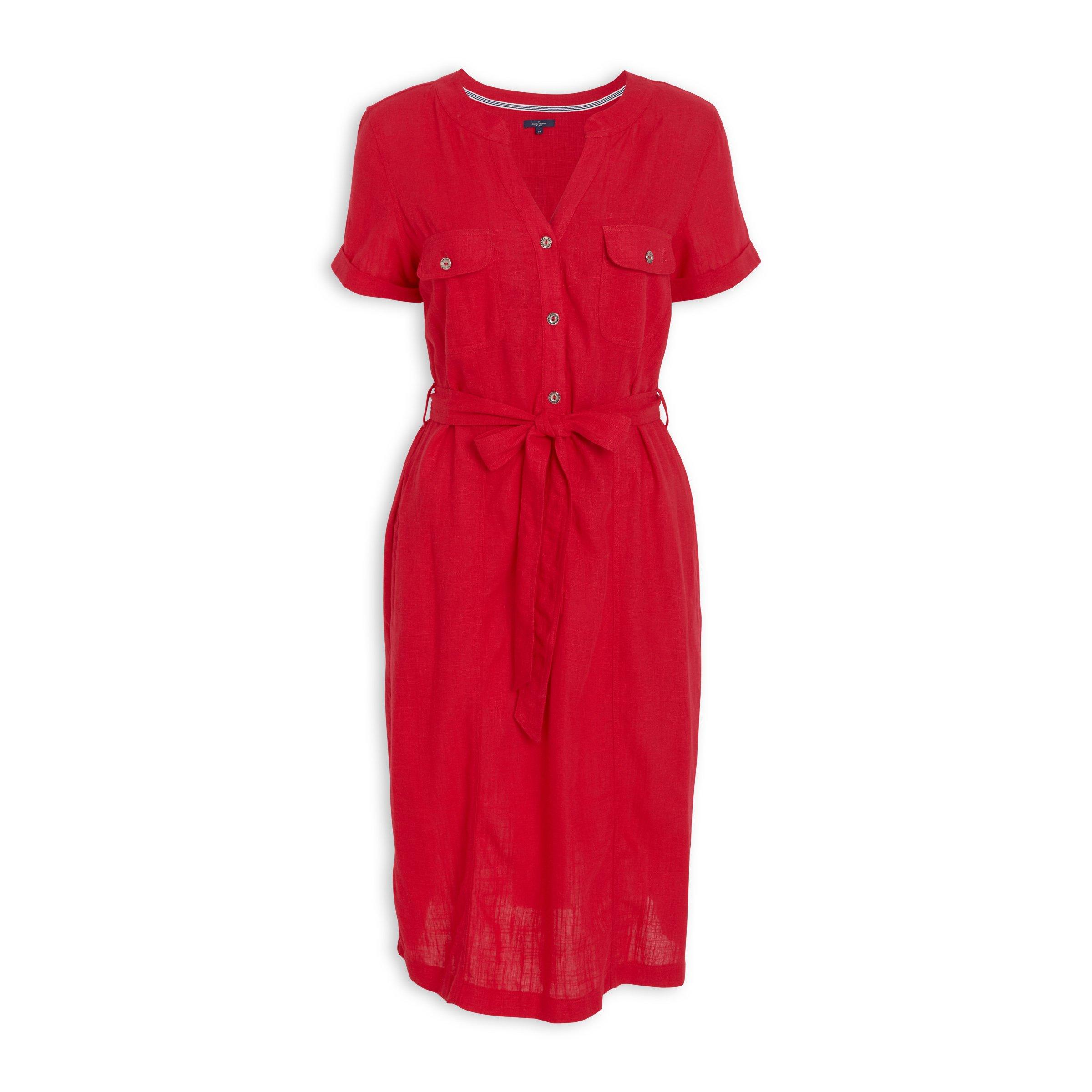 Buy Daniel Hechter Red Shirtdress Online Truworths