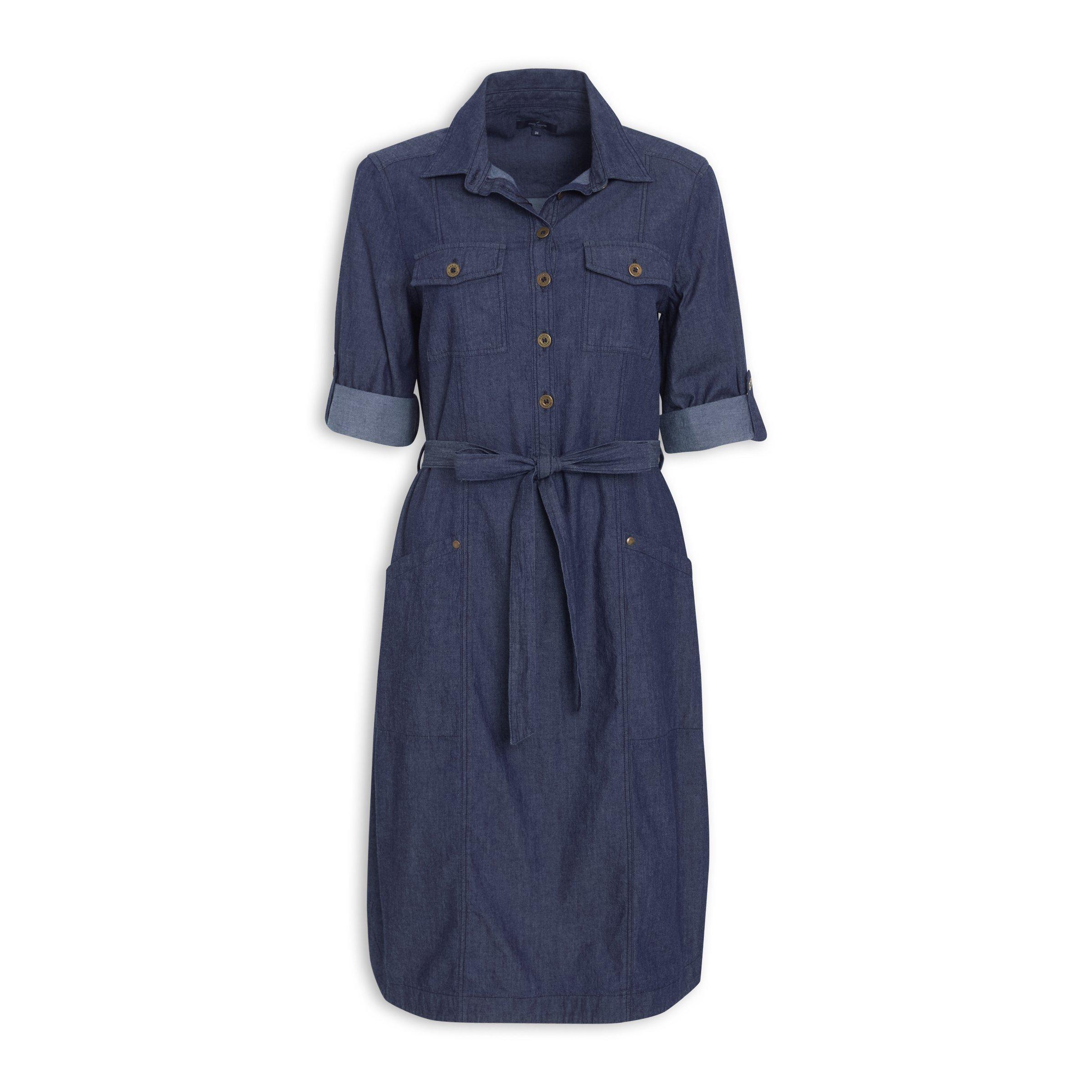 Buy Daniel Hechter Soft Denim Sheath Dress Online | Truworths