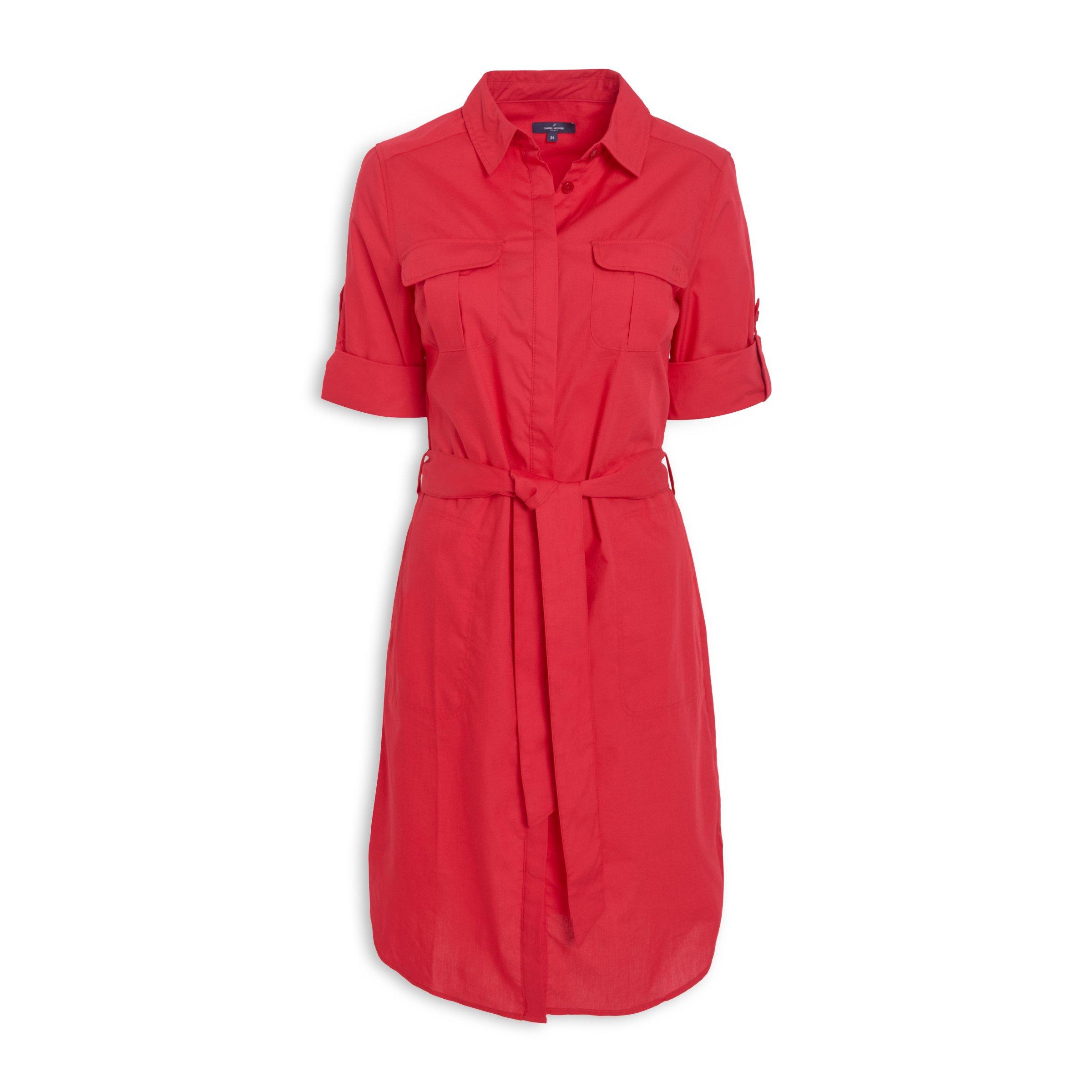 Buy Daniel Hechter Red Shirtdress Online Truworths