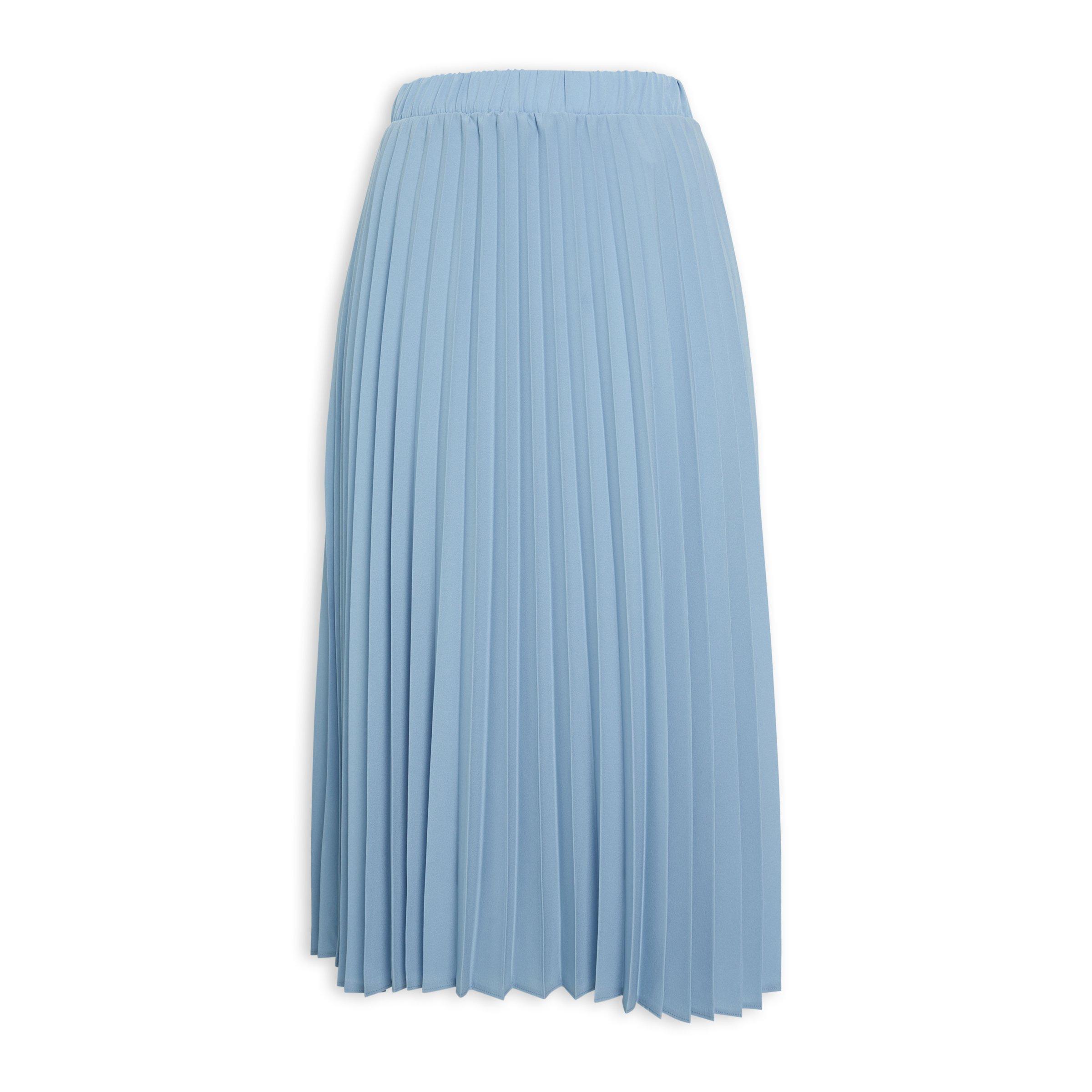 Buy Finnigans Blue Pleated Skirt Online Truworths 0632