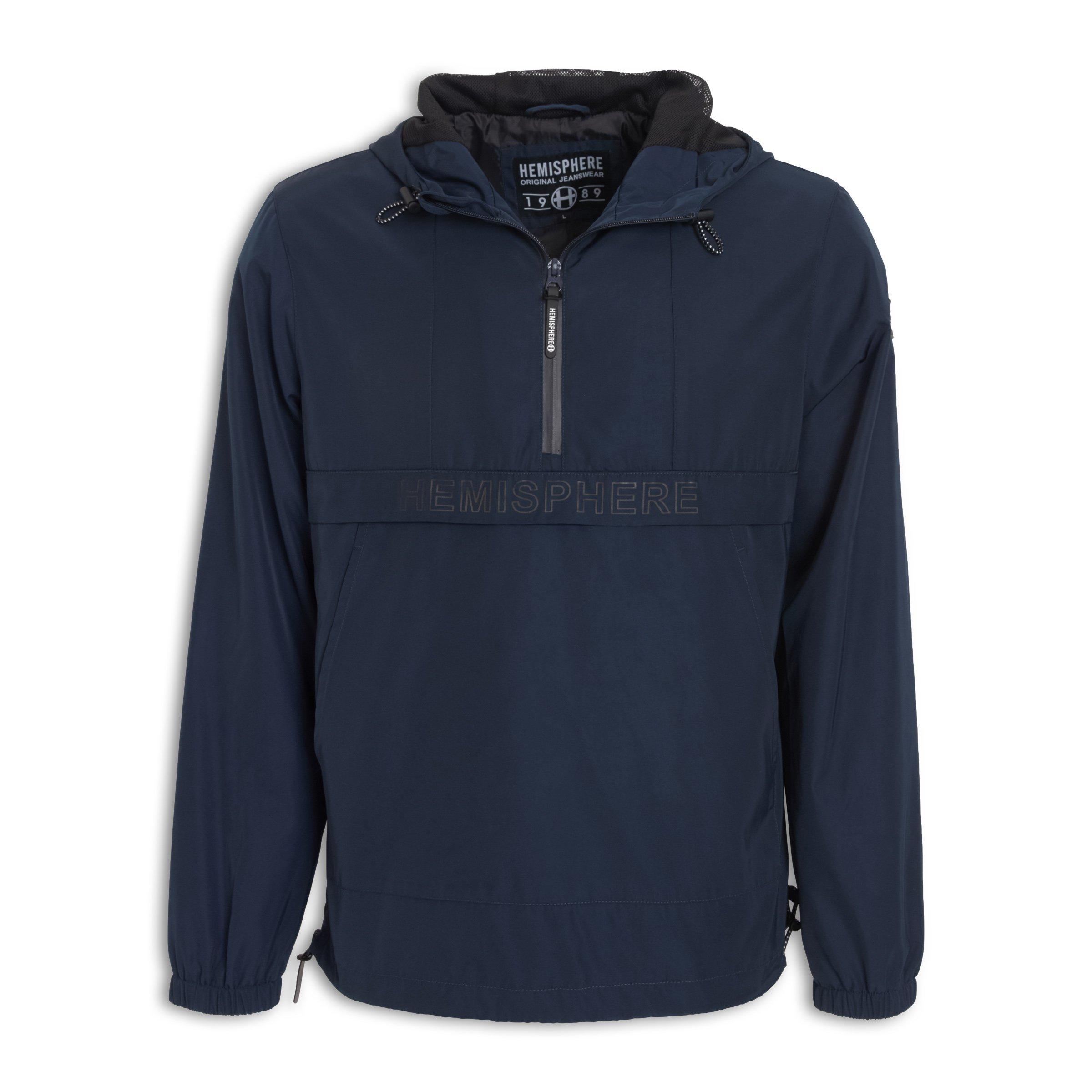 Buy Hemisphere Navy Cagoule Jacket Online | Truworths