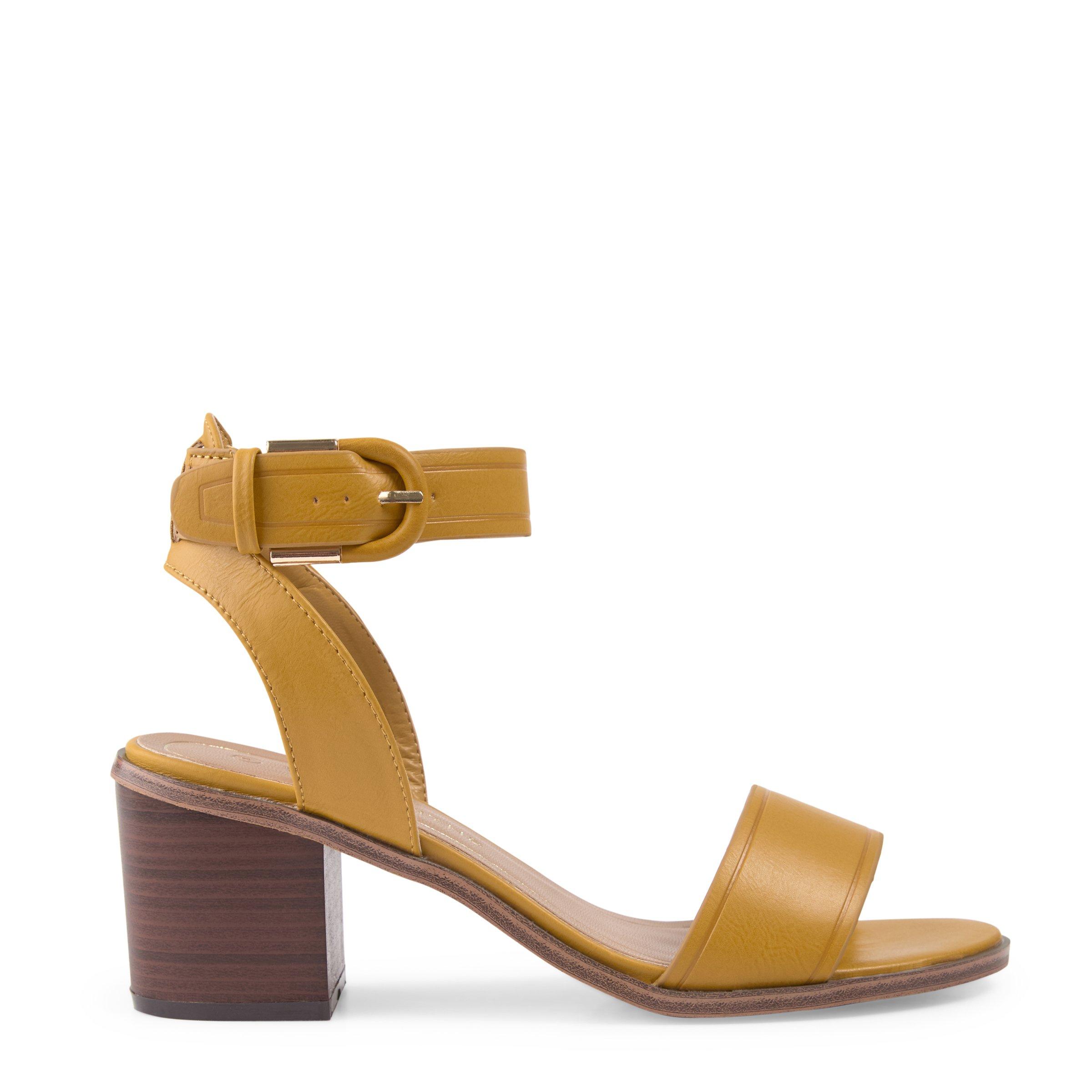Buy Truworths Yellow Ankle Strap Sandal Online | Truworths
