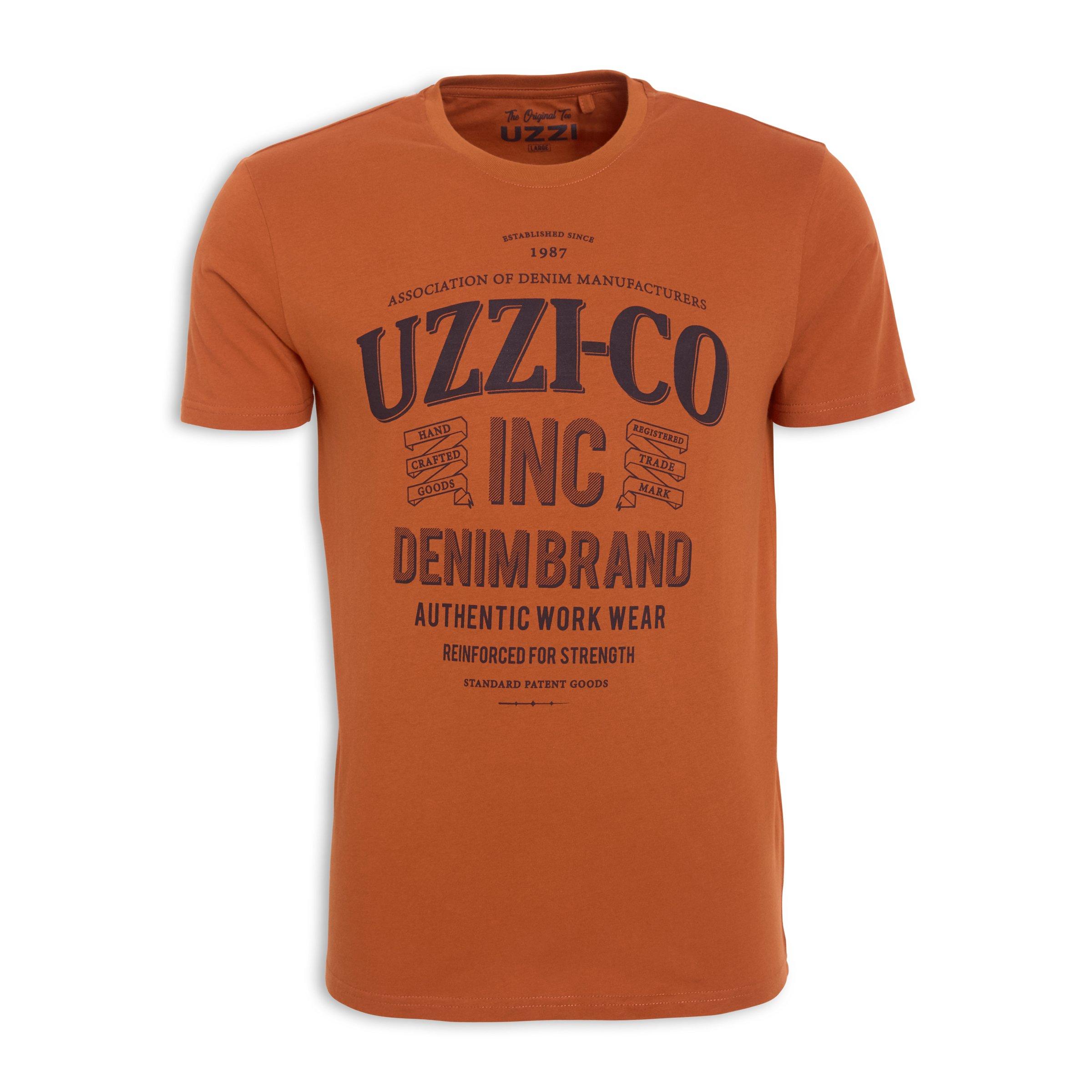 Buy UZZI Orange Print Tee Online | Truworths