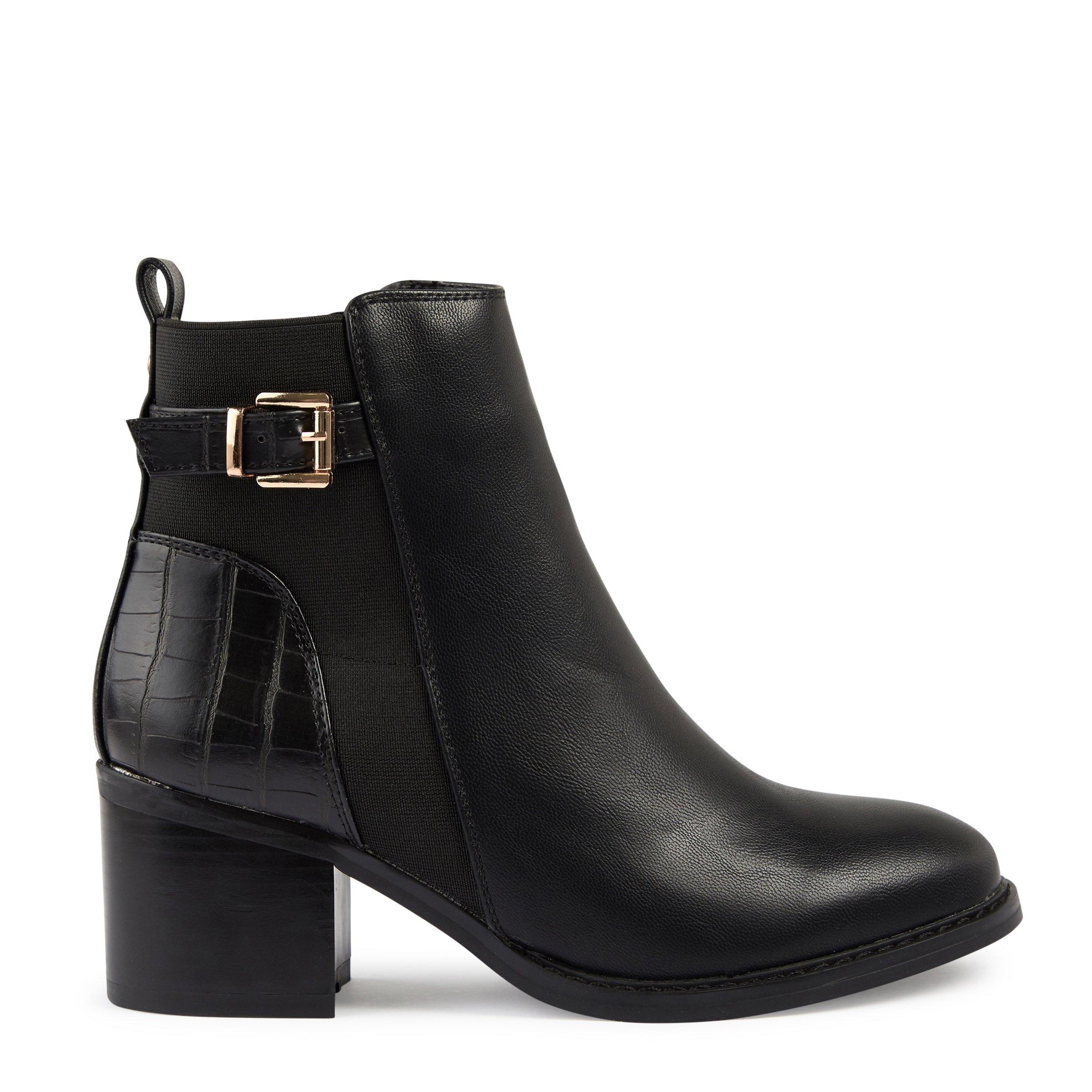 Buy Truworths Black Chelsea Boot Online | Truworths