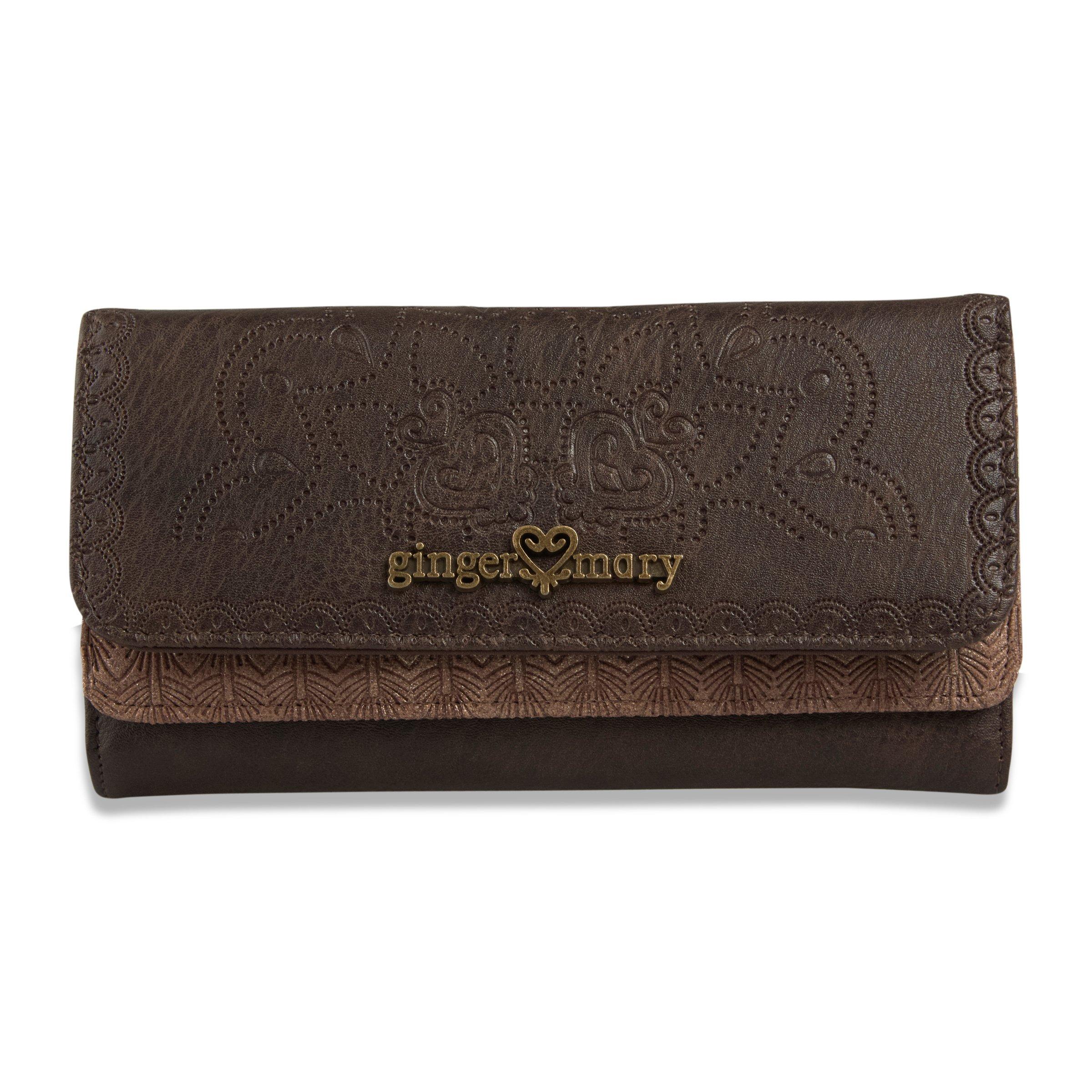 Buy Ginger Mary Bronze Branded Wallet Online Truworths